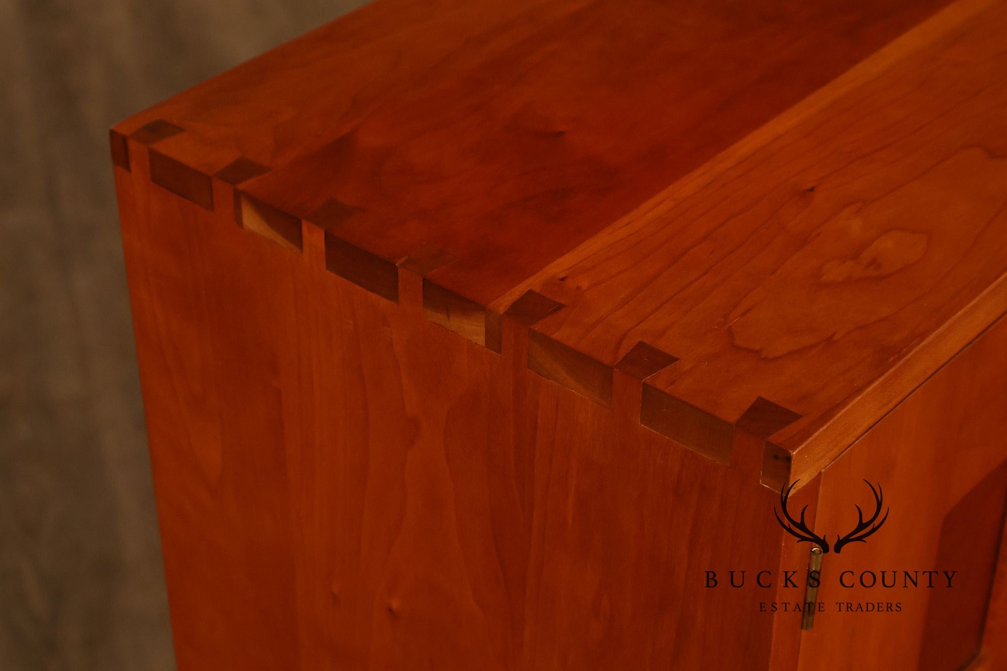 Stickley Mission Collection Cherry Writing Desk With Organizer Top