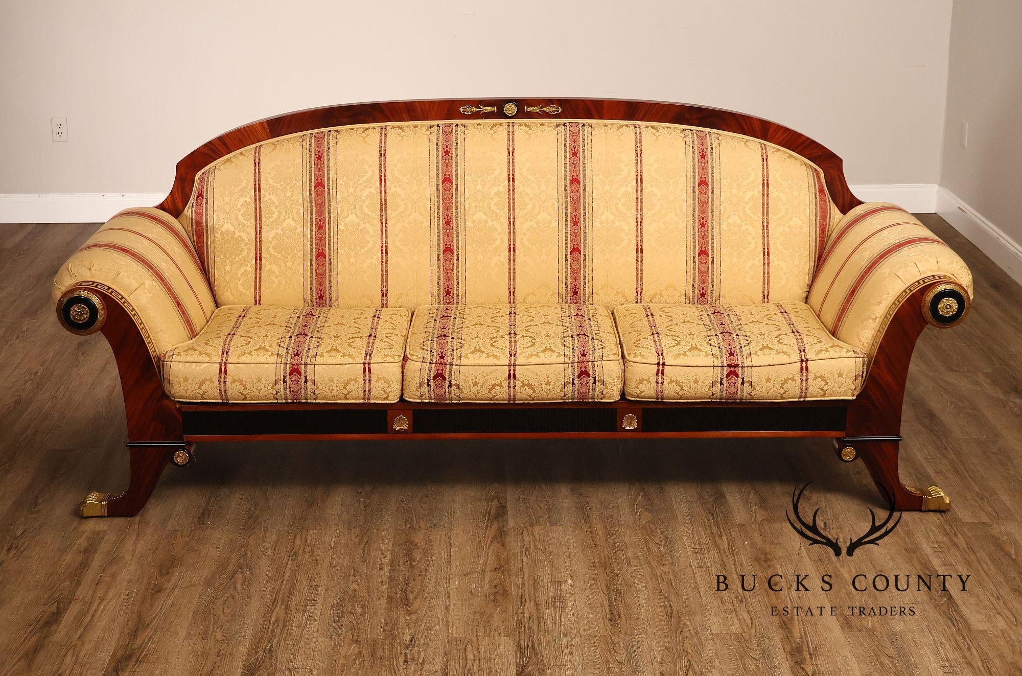 Versace Infinity Gigasso Empire Style Upholstered Sofa