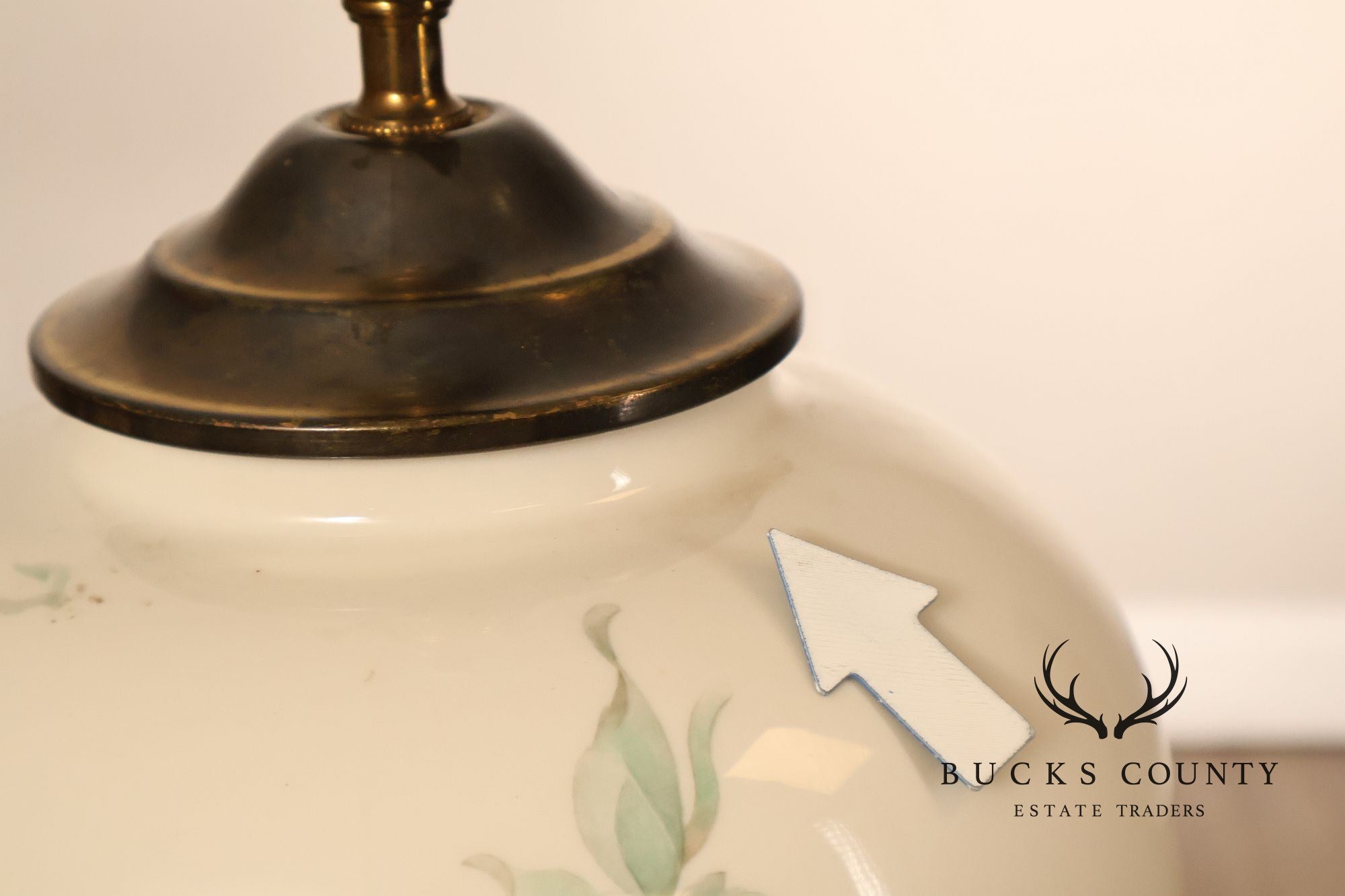 Vintage Lenox Porcelain Urn Table Lamp