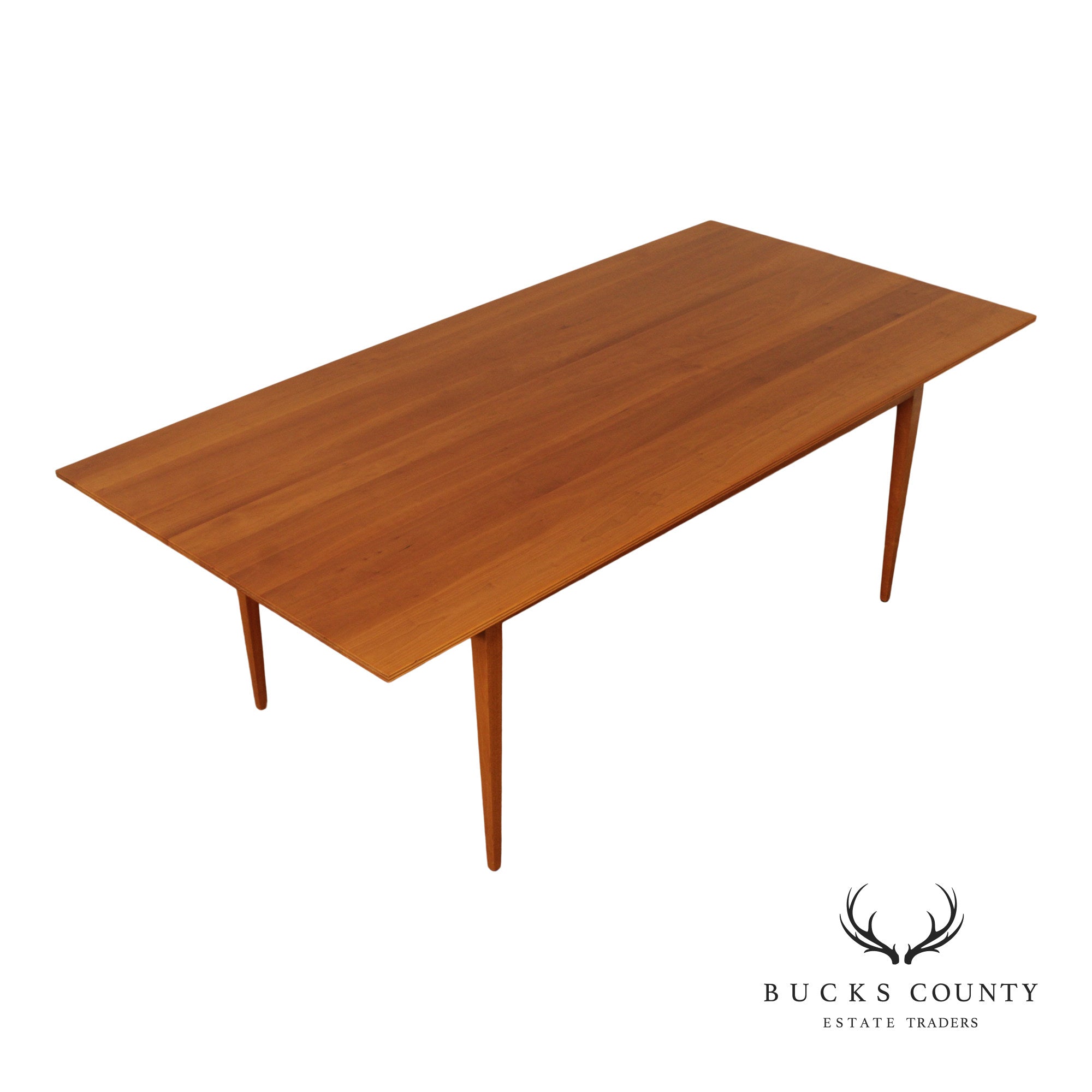 Pompanoosuc Mills Shaker Farmhouse Style Cherry Dining Table