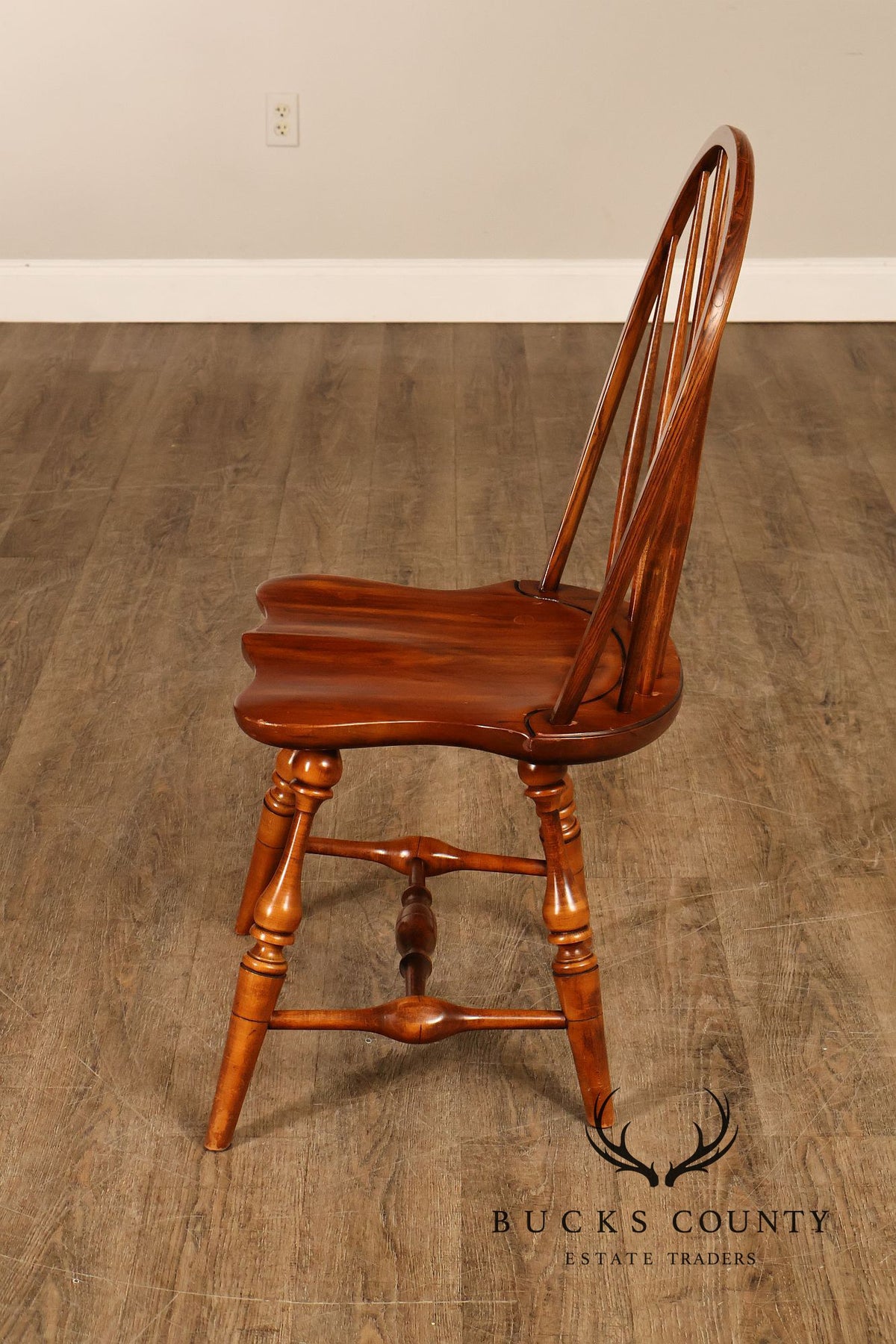 Frederick Duckloe Set of Four Windsor Dining Chairs