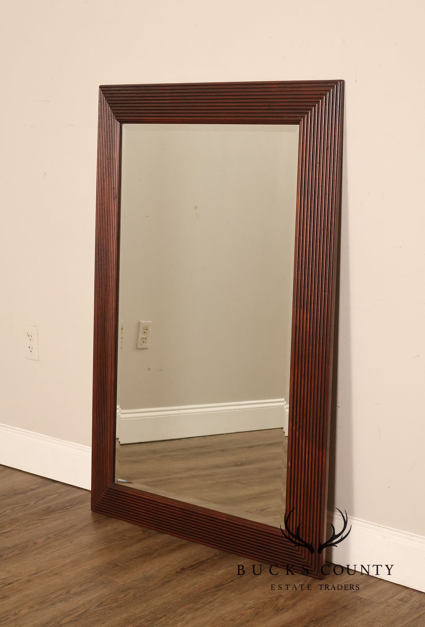 Ethan Allen 'British Classics' Reeded Frame Wall Mirror