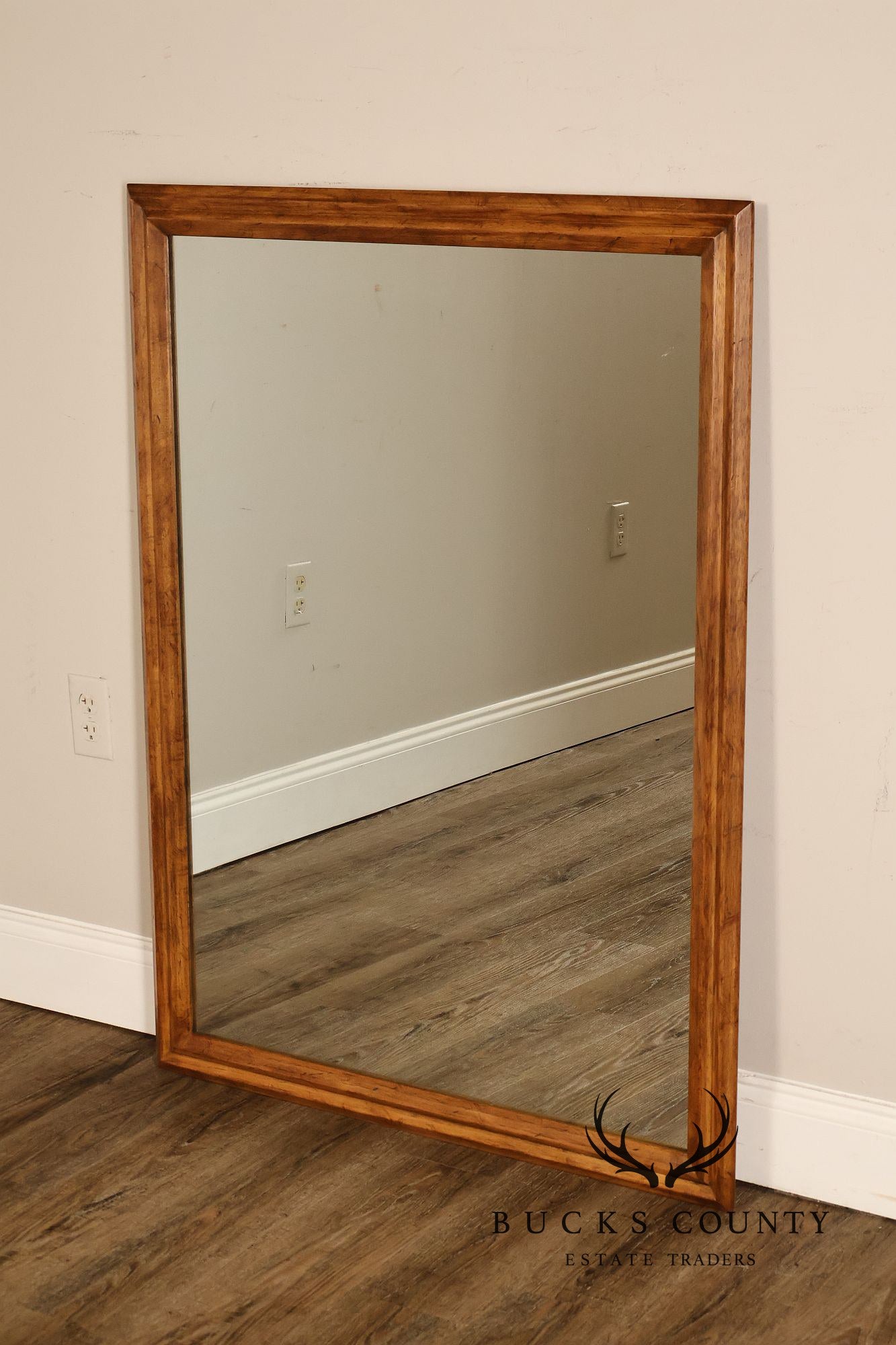Drexel Heritage Vintage 'Woodbriar' Rectangular Wall Mirror