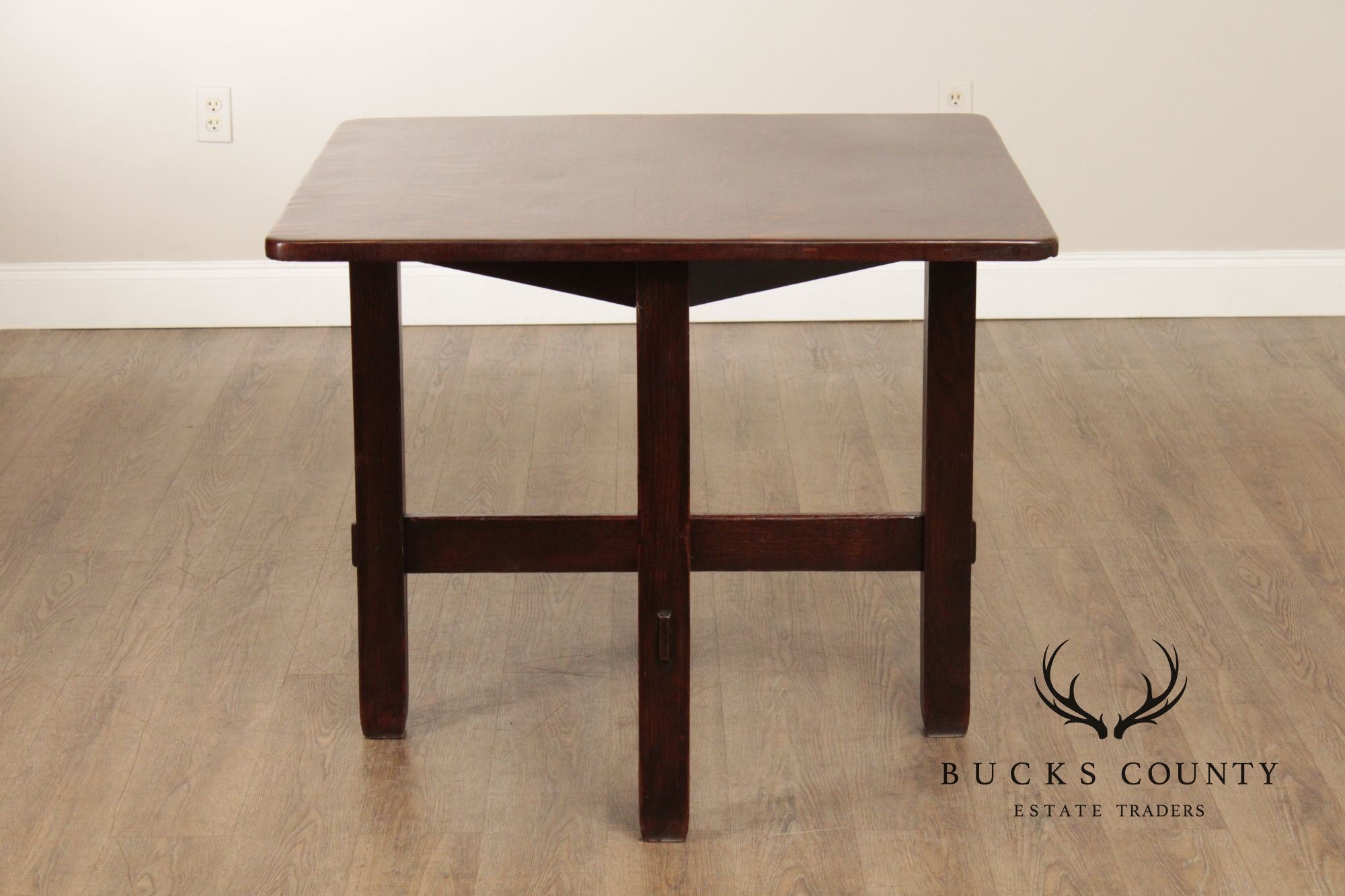 Stickley Brothers Antique Mission Oak Game Table