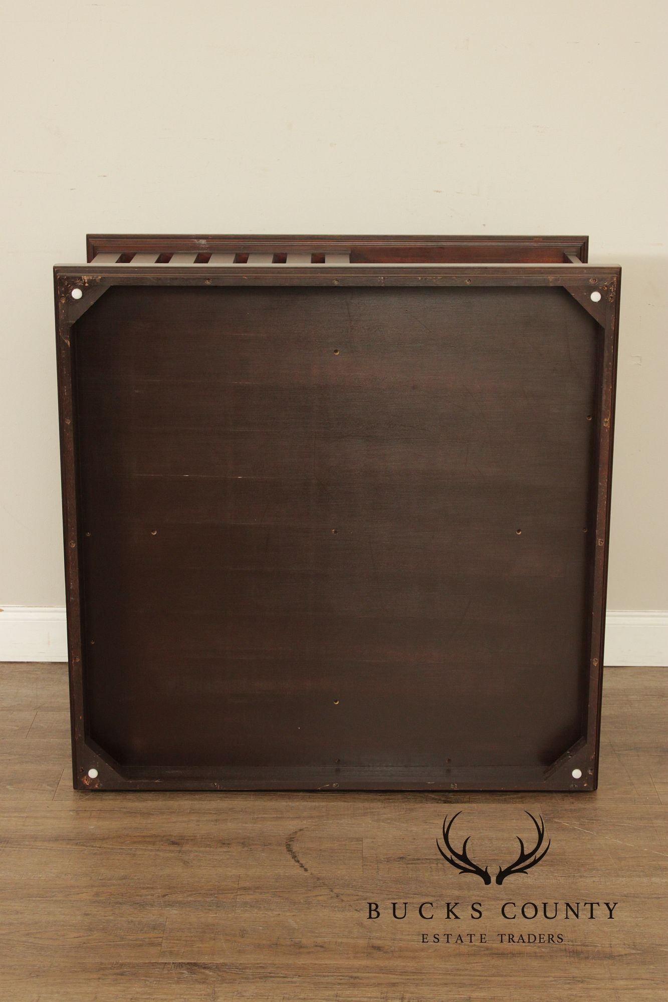 Ralph Lauren 42 Inch Square Mahogany Coffee Table