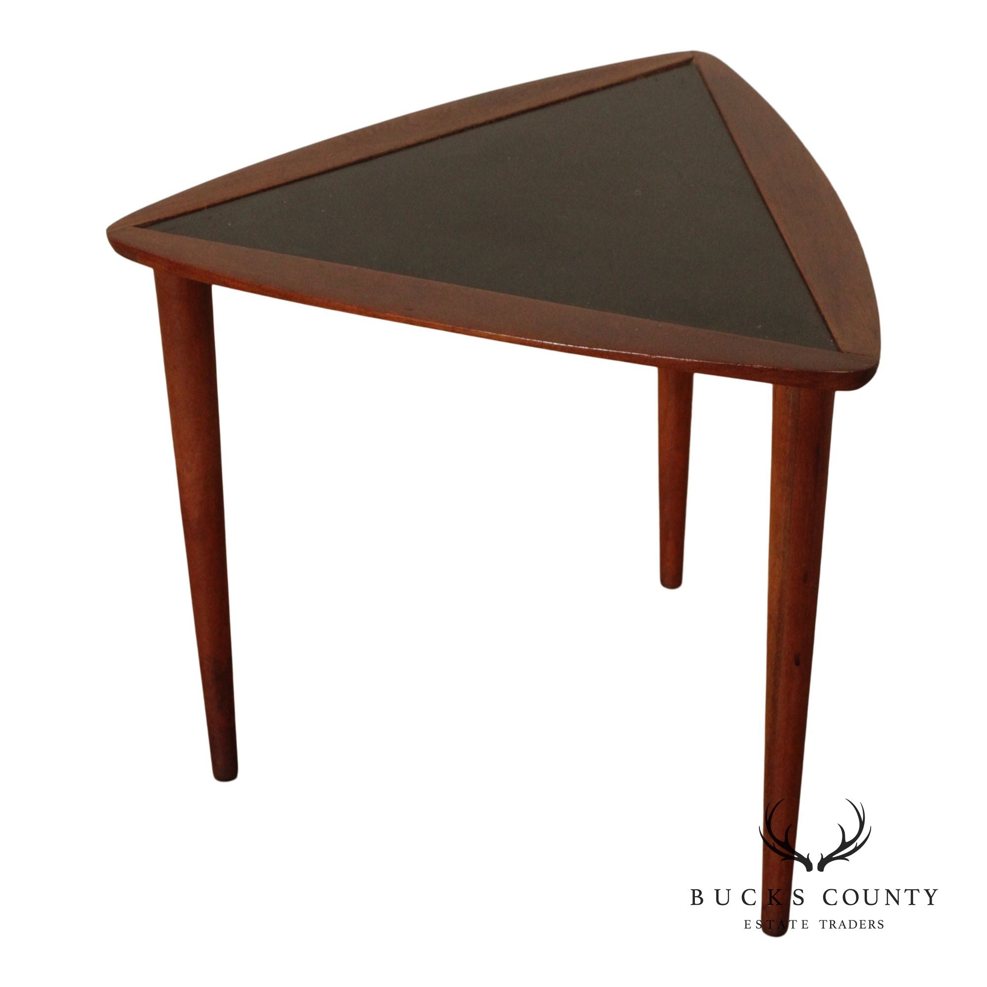 Arthur Umanoff Mid Century Modern Walnut Side Table