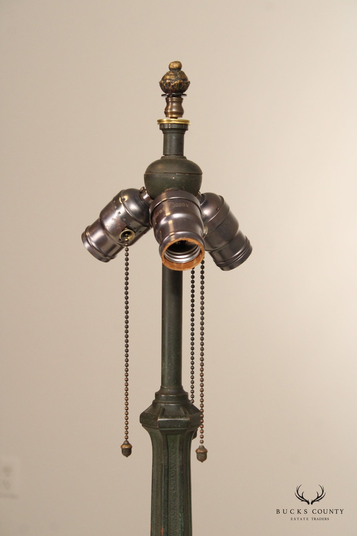Arts & Crafts Leaded Glas Table Lamp