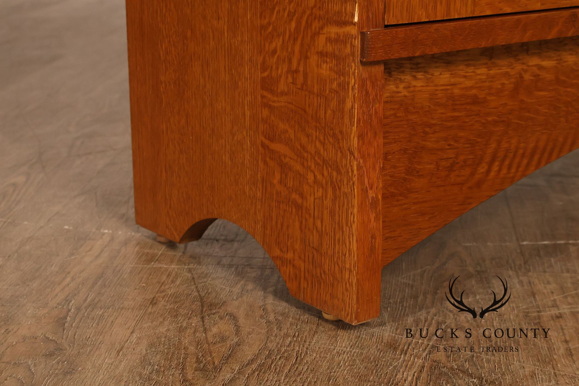 Stickley Harvey Ellis Mission Oak Inlay Bookcase