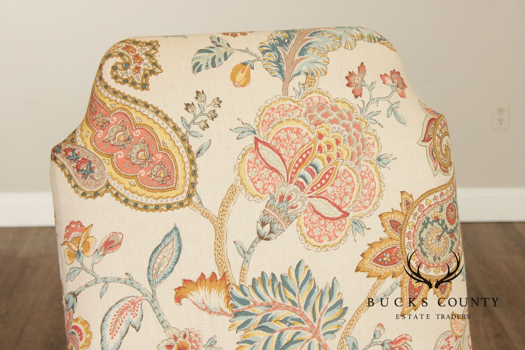 French Louis XIII Style Walnut Carved Armchair