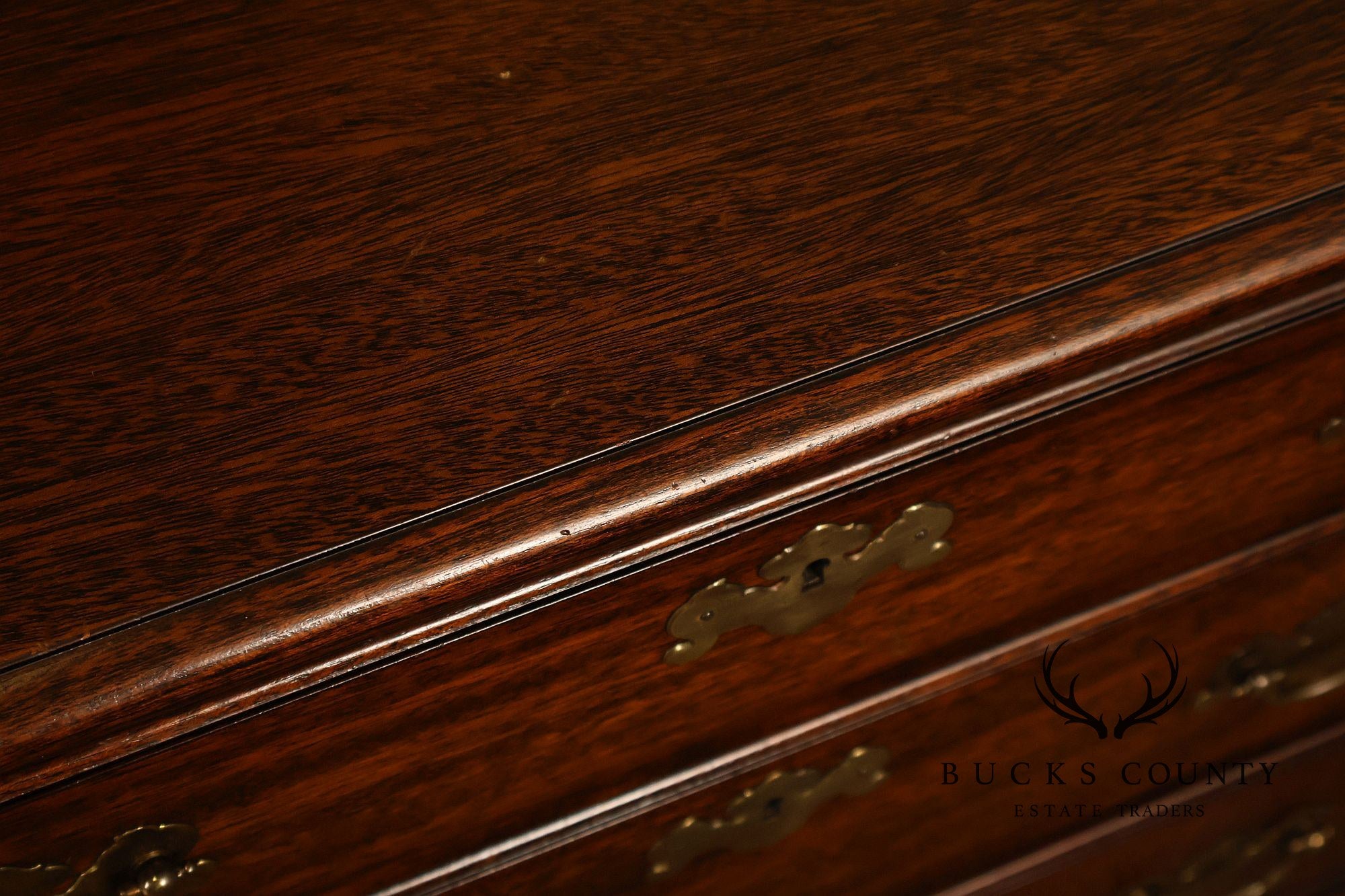 Chippendale Style Mahogany Bedside Chest