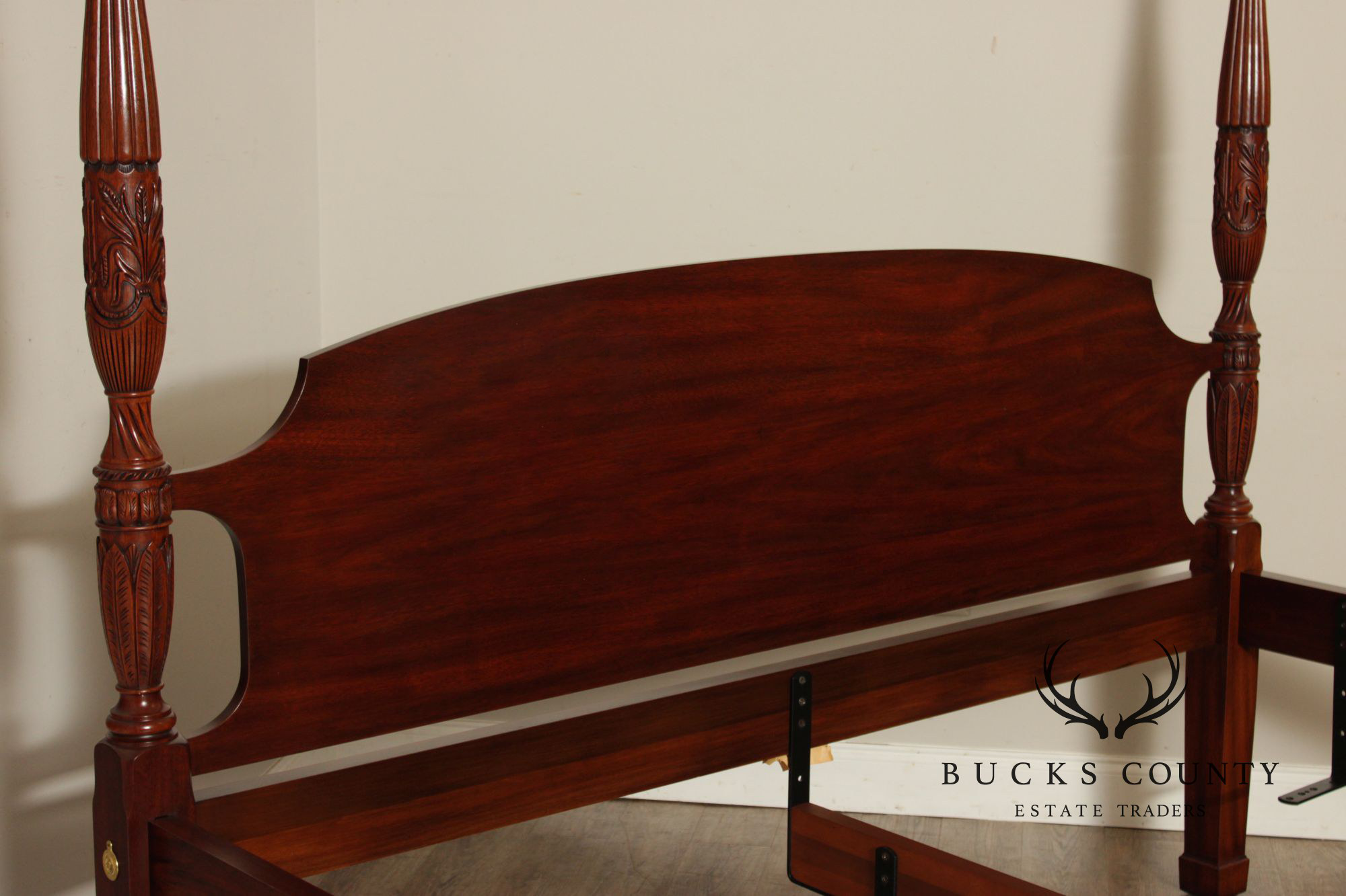 Henkel Harris Mahogany King Size Poster Bed