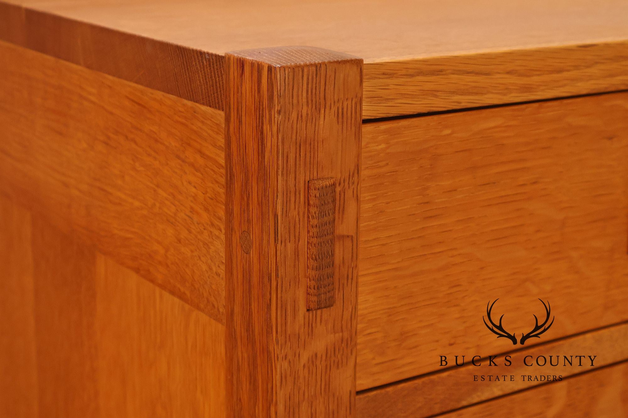 Stickley Mission Collection Oak Tall Chest