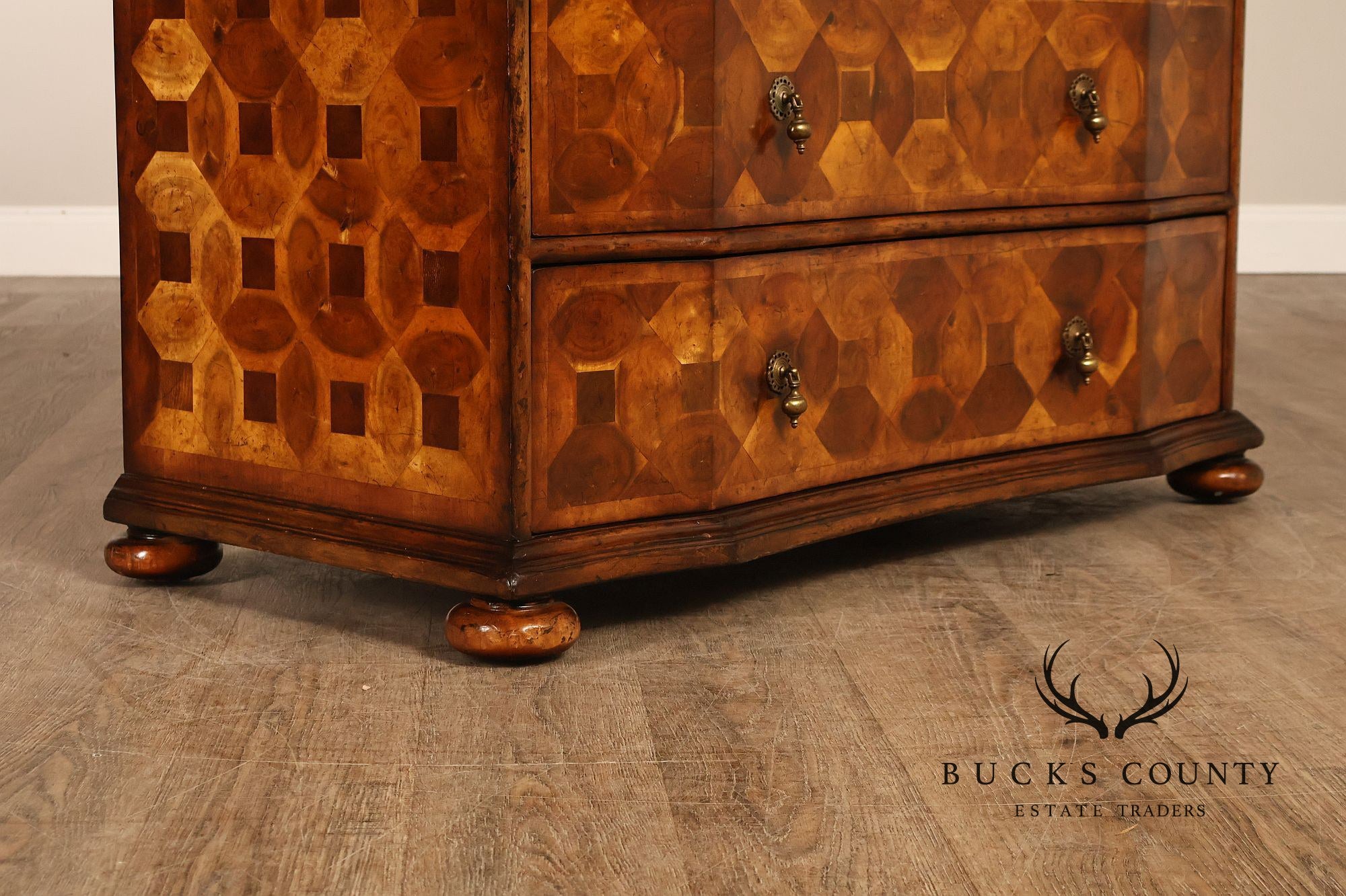 Jonathan Charles Oyster Chest of Drawers