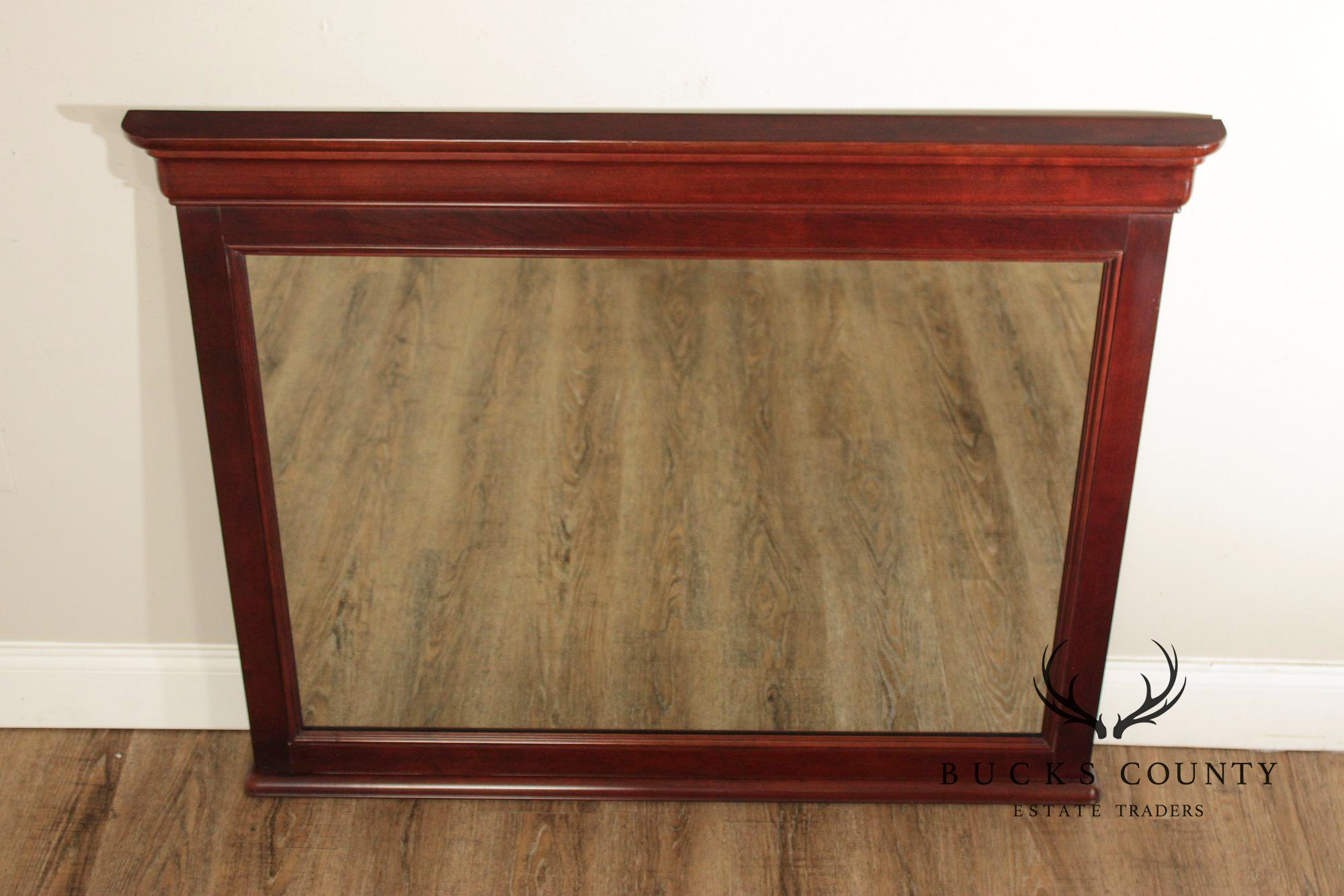 Stickley La Rochelle Louis Philippe Style Cherry Wall Mirror