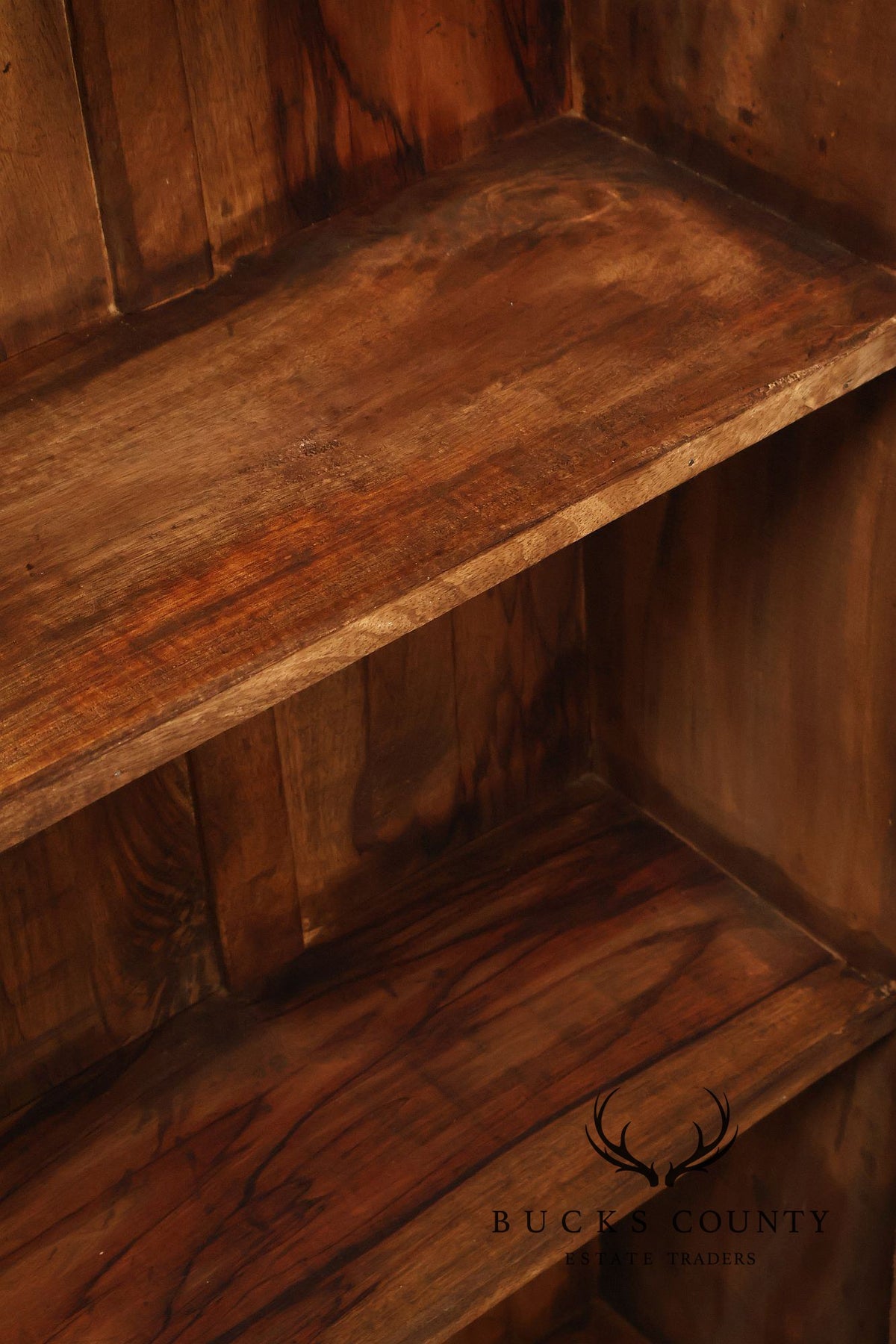 Antique Indian Teak and Wrought Iron Cabinet