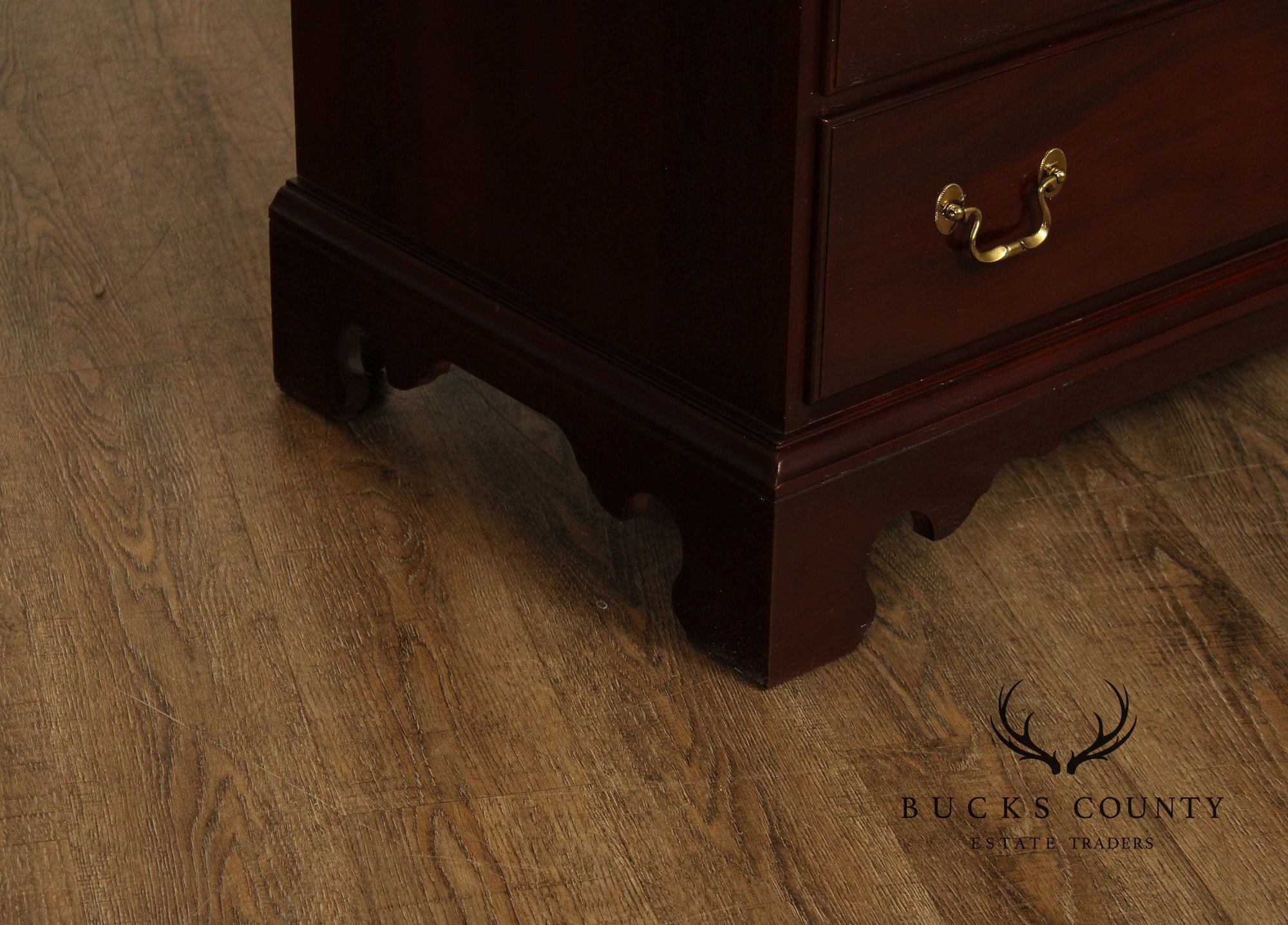 Link Taylor Chippendale Style Mahogany Chest on Chest