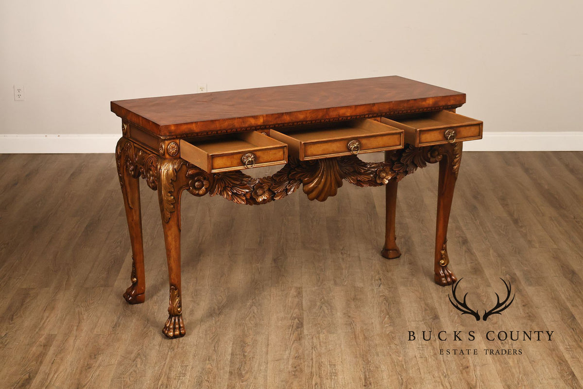Theodore Alexander Althorp Mahogany George III Style Console Table
