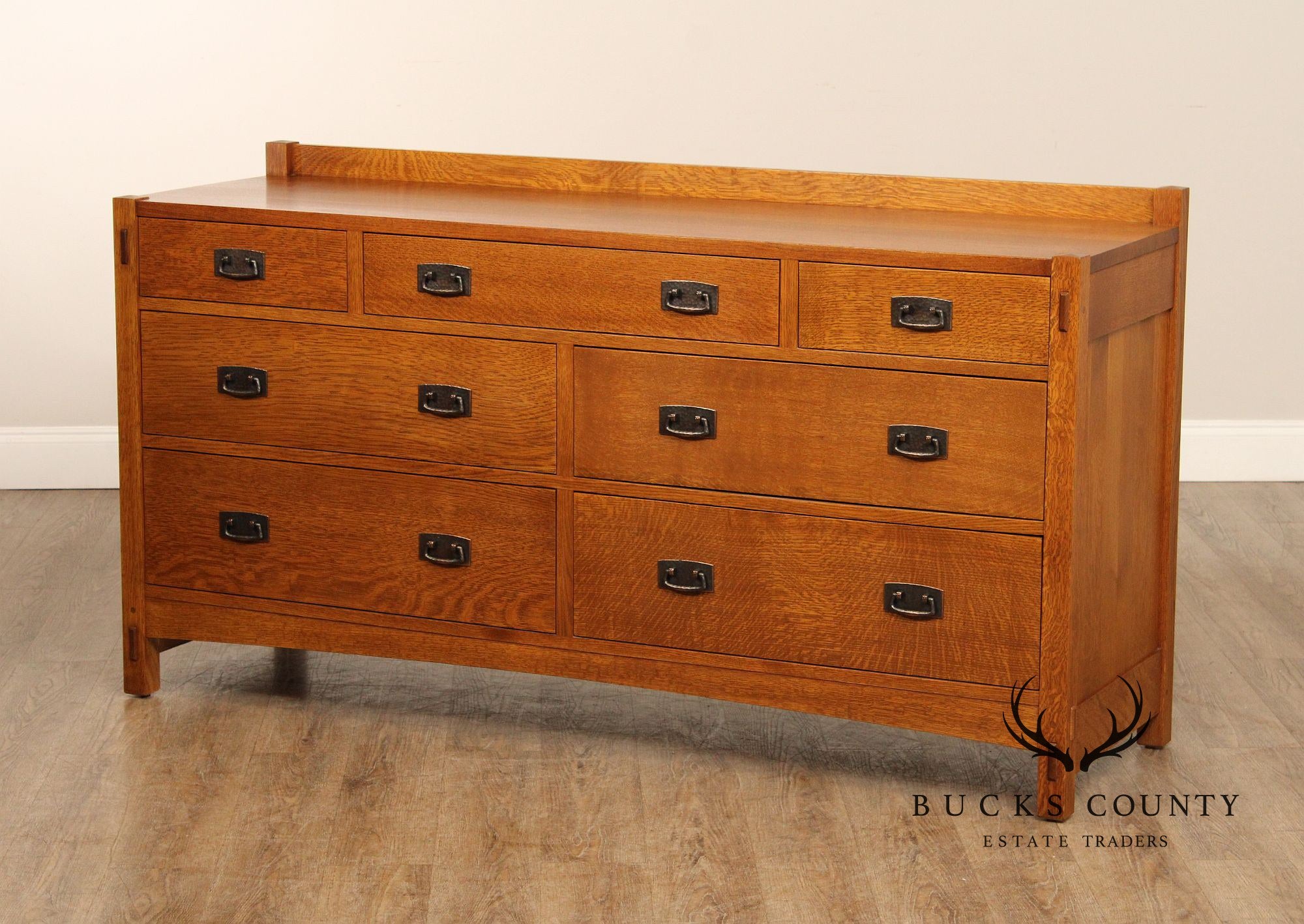 Stickley Mission Collection Oak Triple Dresser