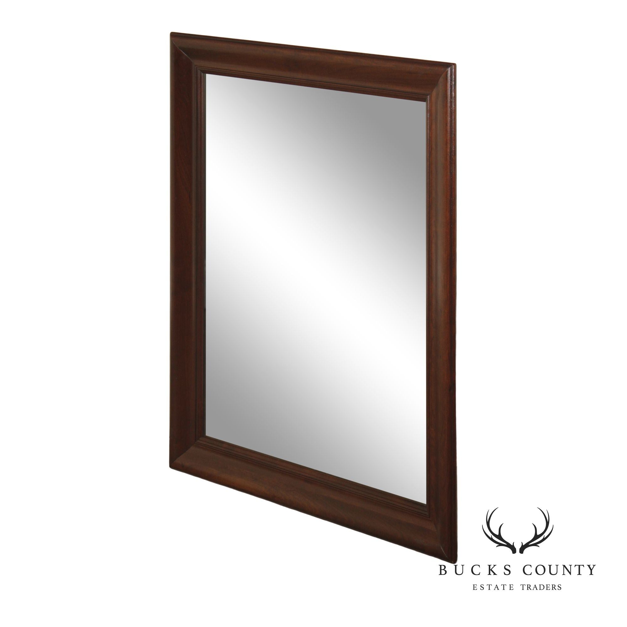 Vintage Cherry Ogee Frame Wall Mirror