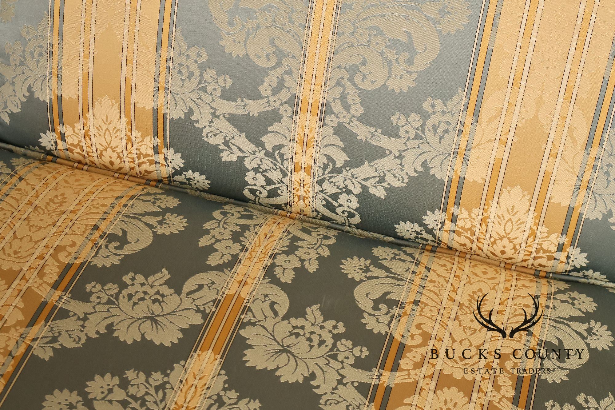 Kindel Custom Upholstered Channel Back Sofa