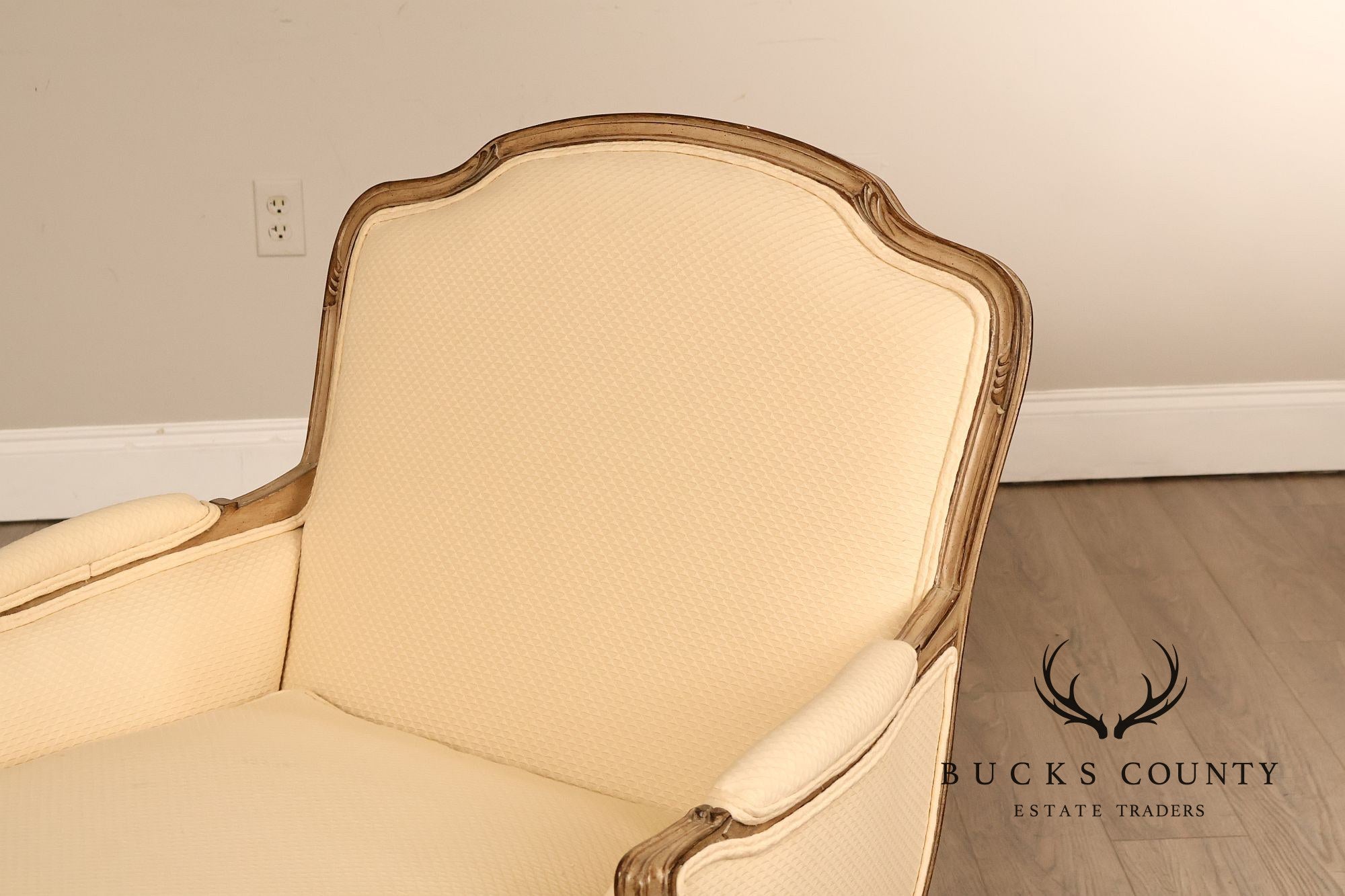 Meyer Gunther Martini French Louis XV Style Bergere Chair