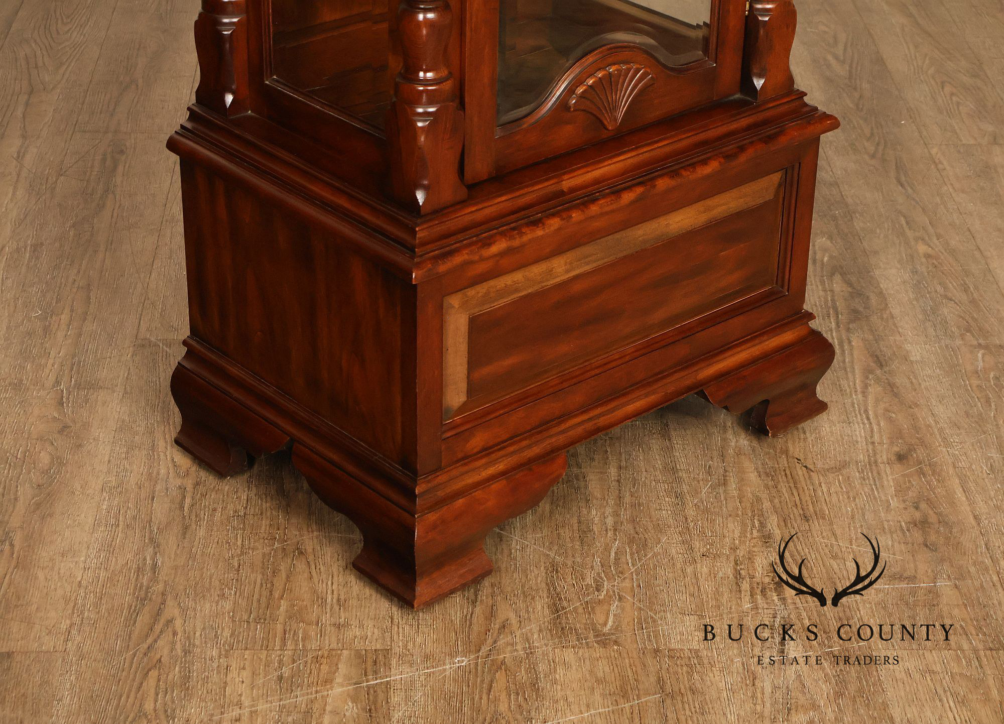 Ridgeway Traditional Cherry Grandfather Clock