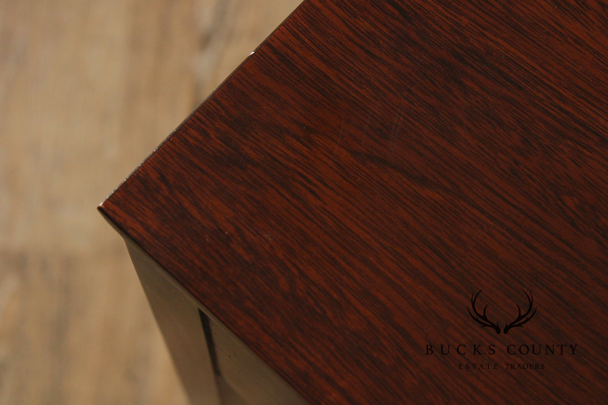 Federal Style Inlaid Mahogany Narrow Console Table