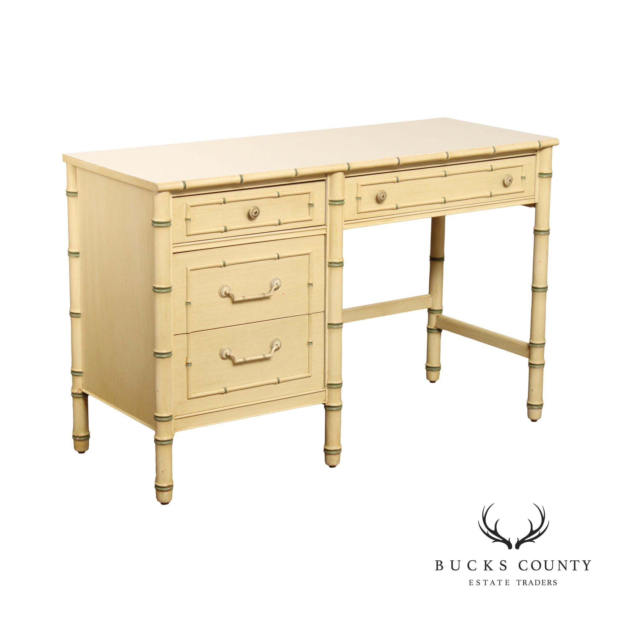 Thomasville 'Allegro' Faux Bamboo Writing Desk