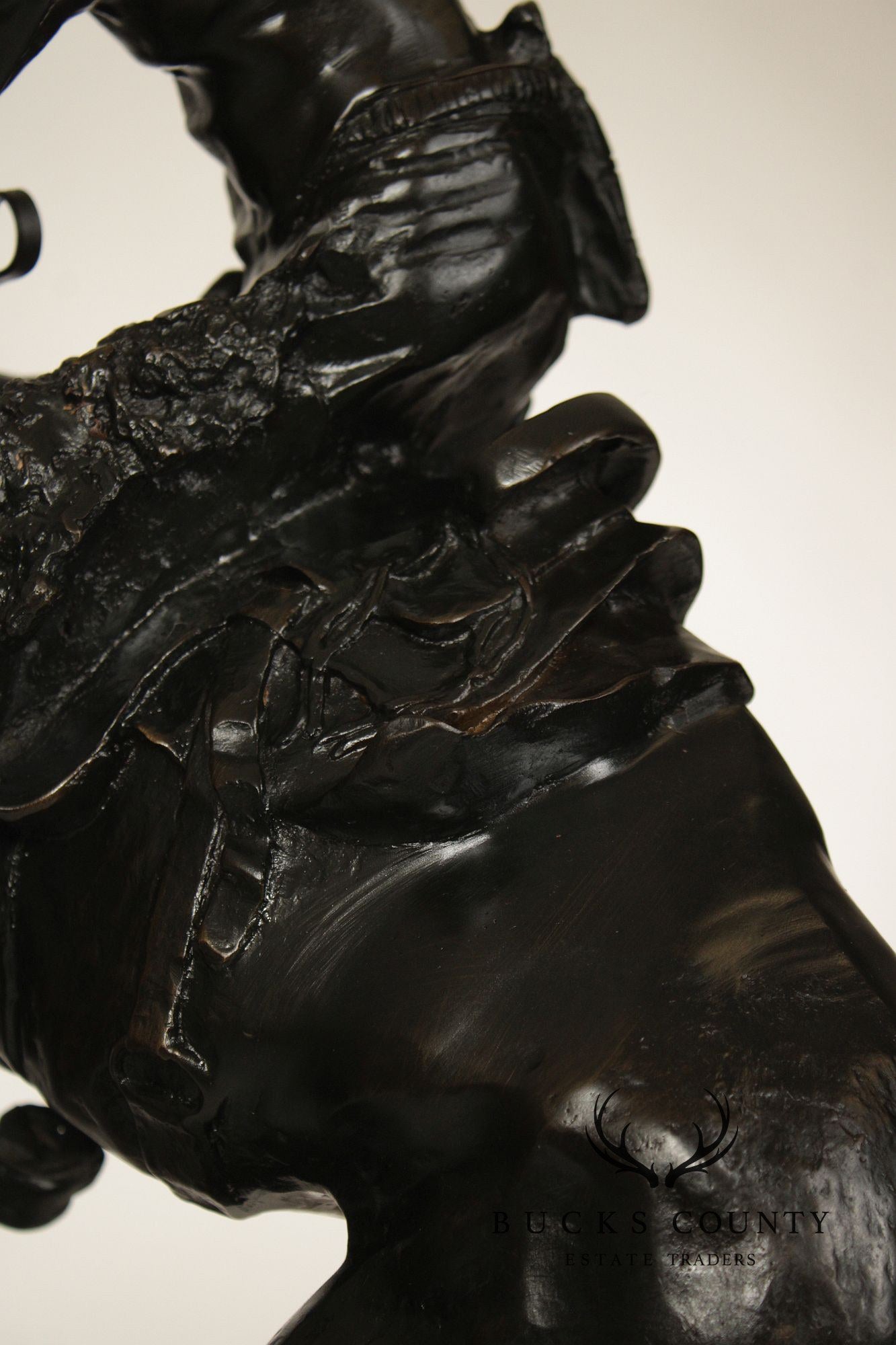 Frederic Remington Bronze Statue, 'Rattlesnake'