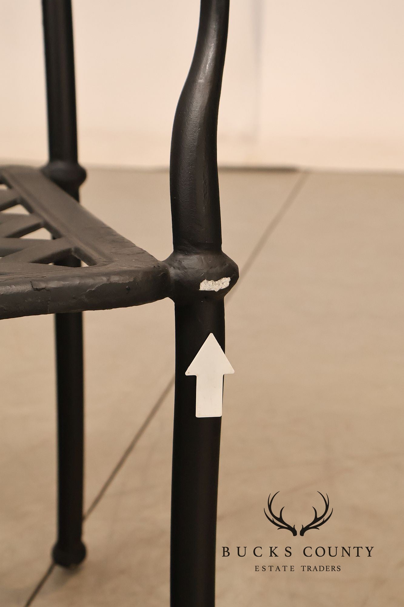 Hanamint Set Of 6 Cast Aluminum Patio Dining Chairs