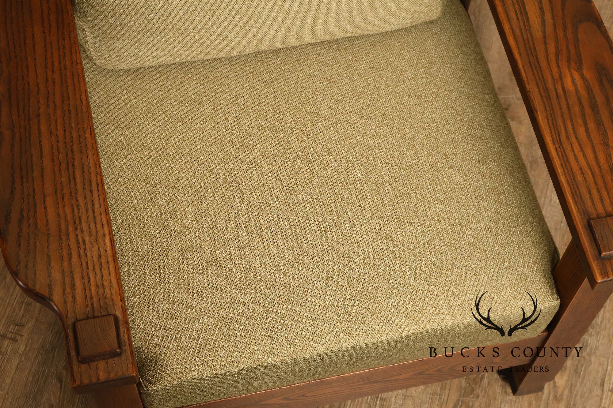 Antique Mission Oak Adjustable Morris Chair