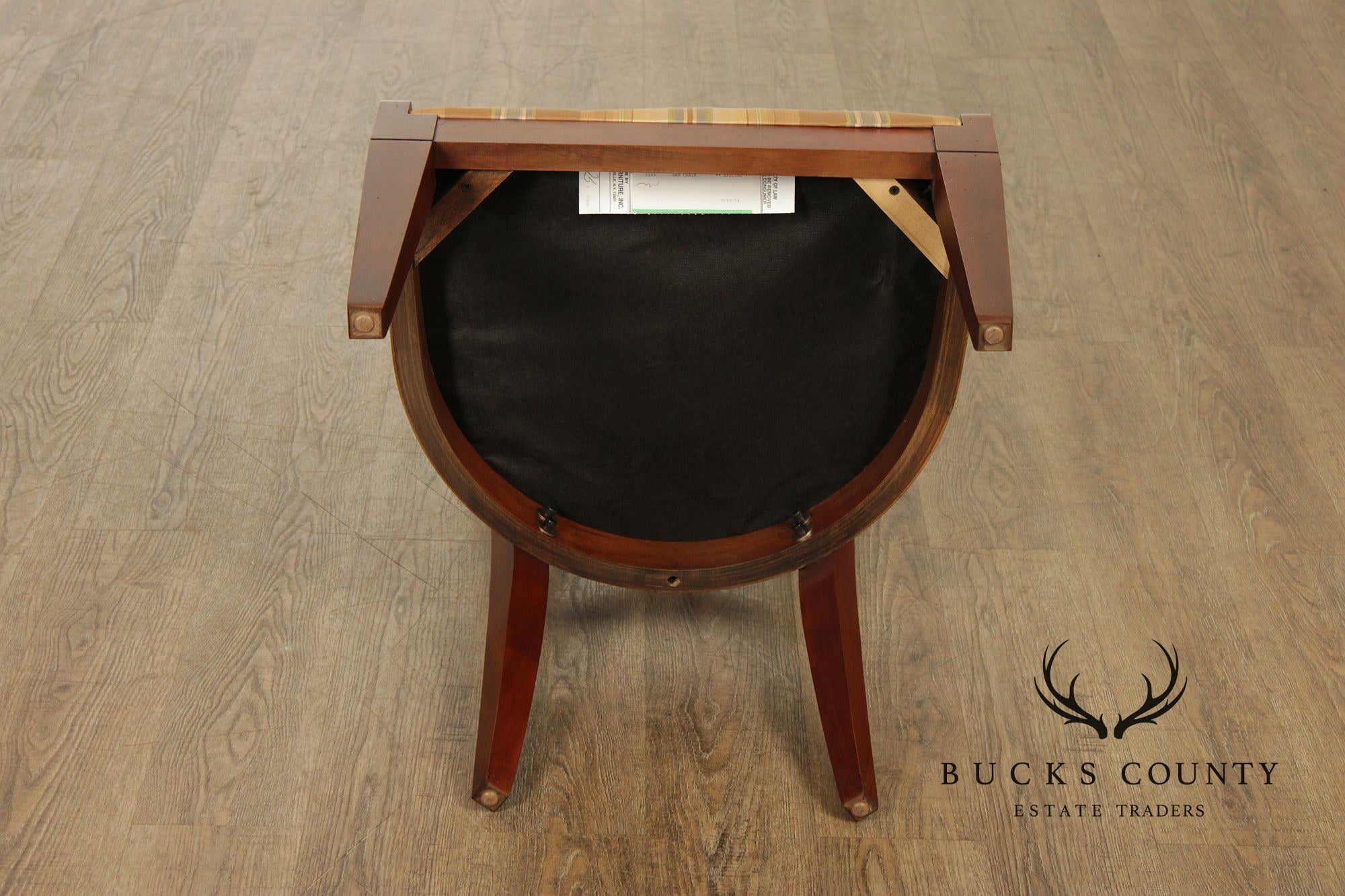 Harden Regency Style Set of Eight Cherry Dining Chairs