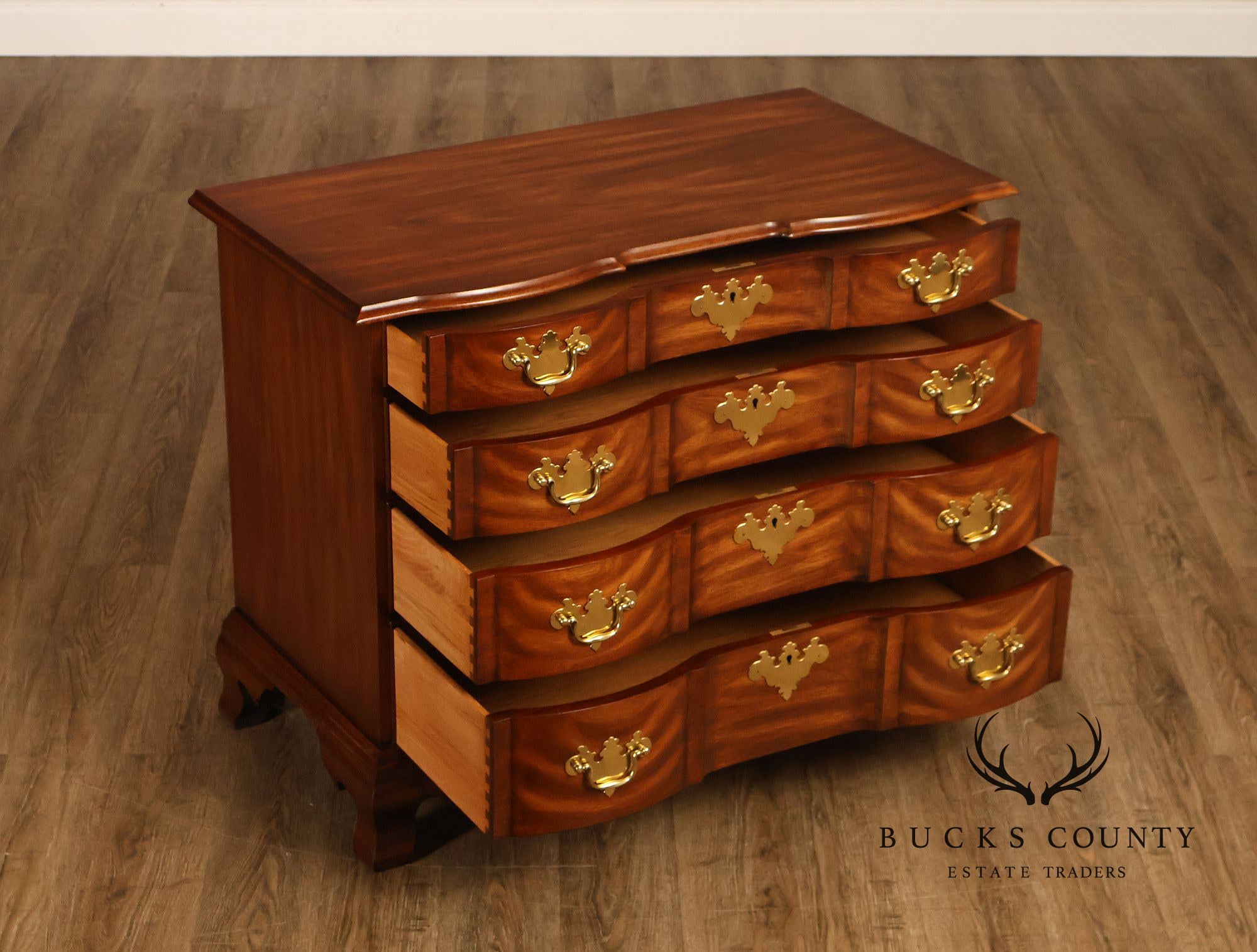 Henkel Harris SPNEA Mahogany Blockfront Chest