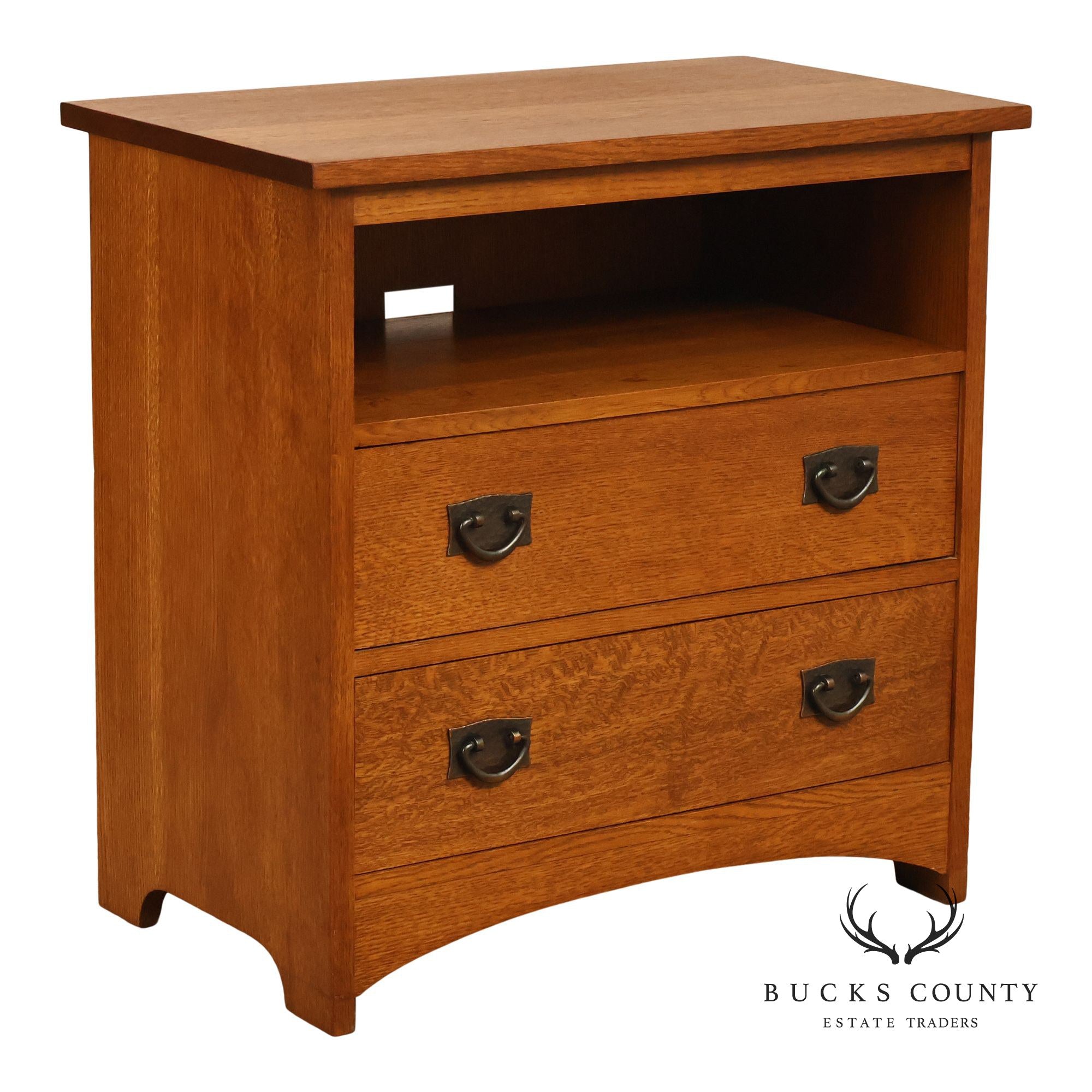 Stickley Mission Collection Oak Nightstand
