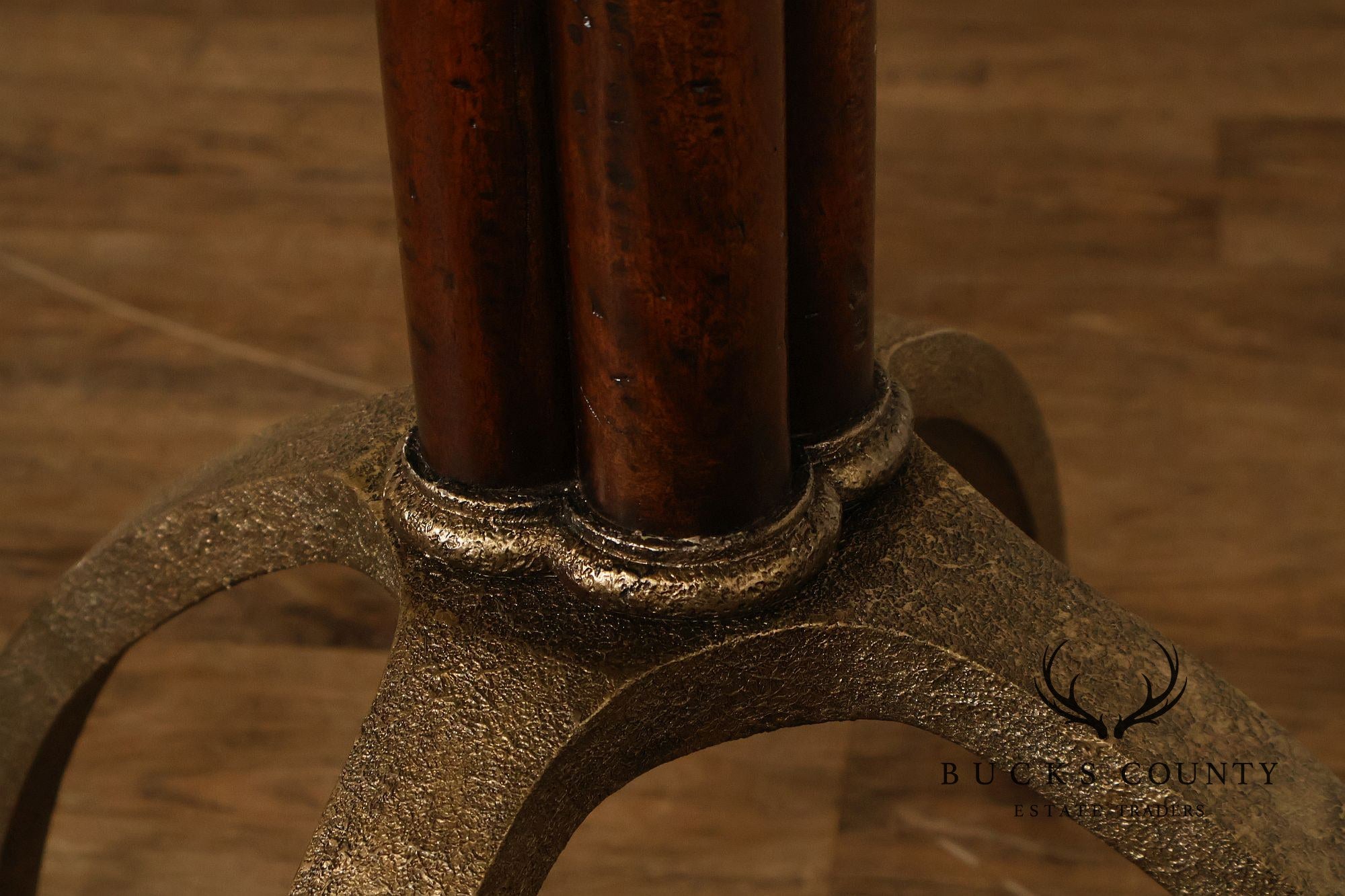 Theodore Alexander 'L'Usine' Round Bistro Accent Table
