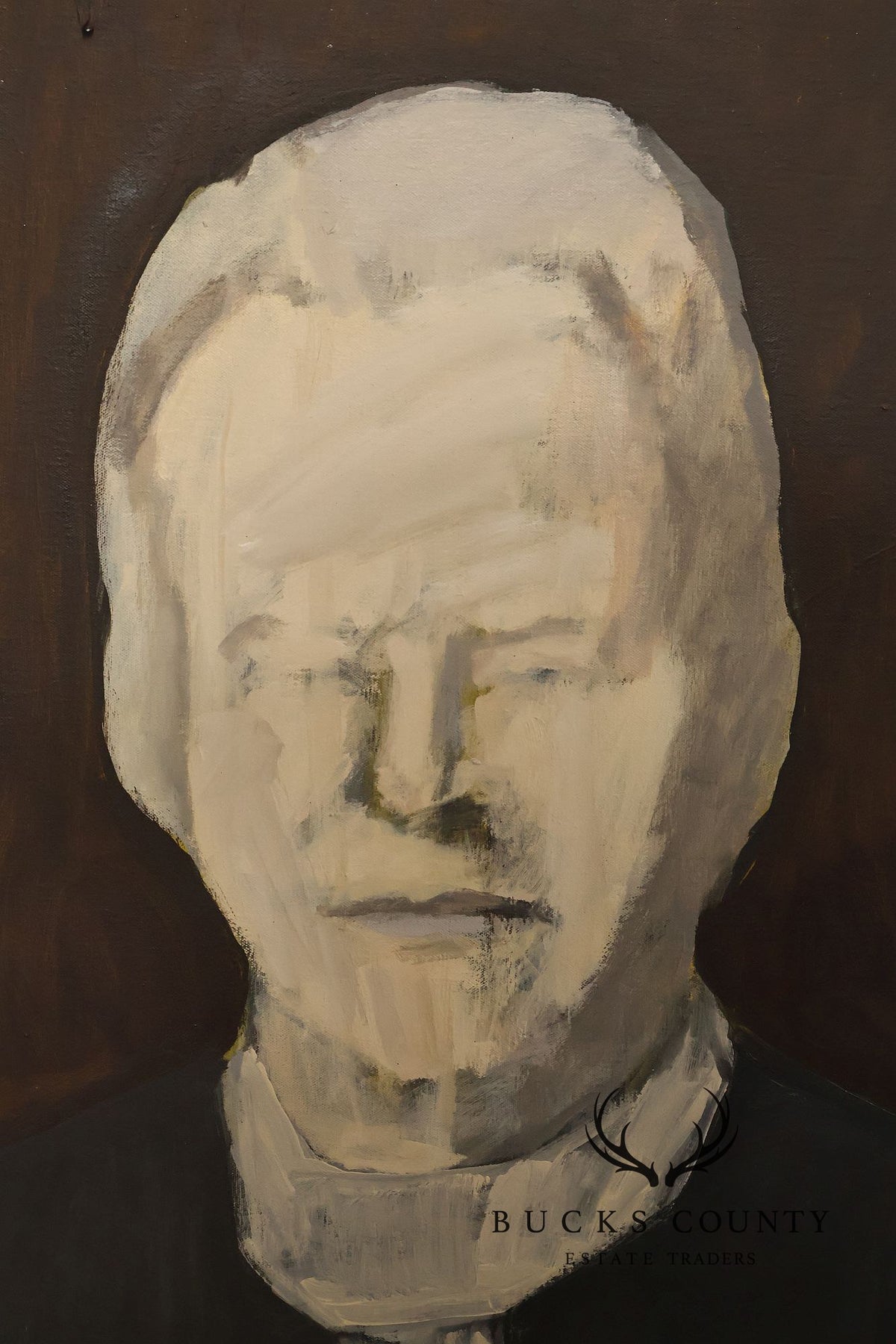 Anne Cooper Dobbins Oil Painting, 'Husband and Wife 2'