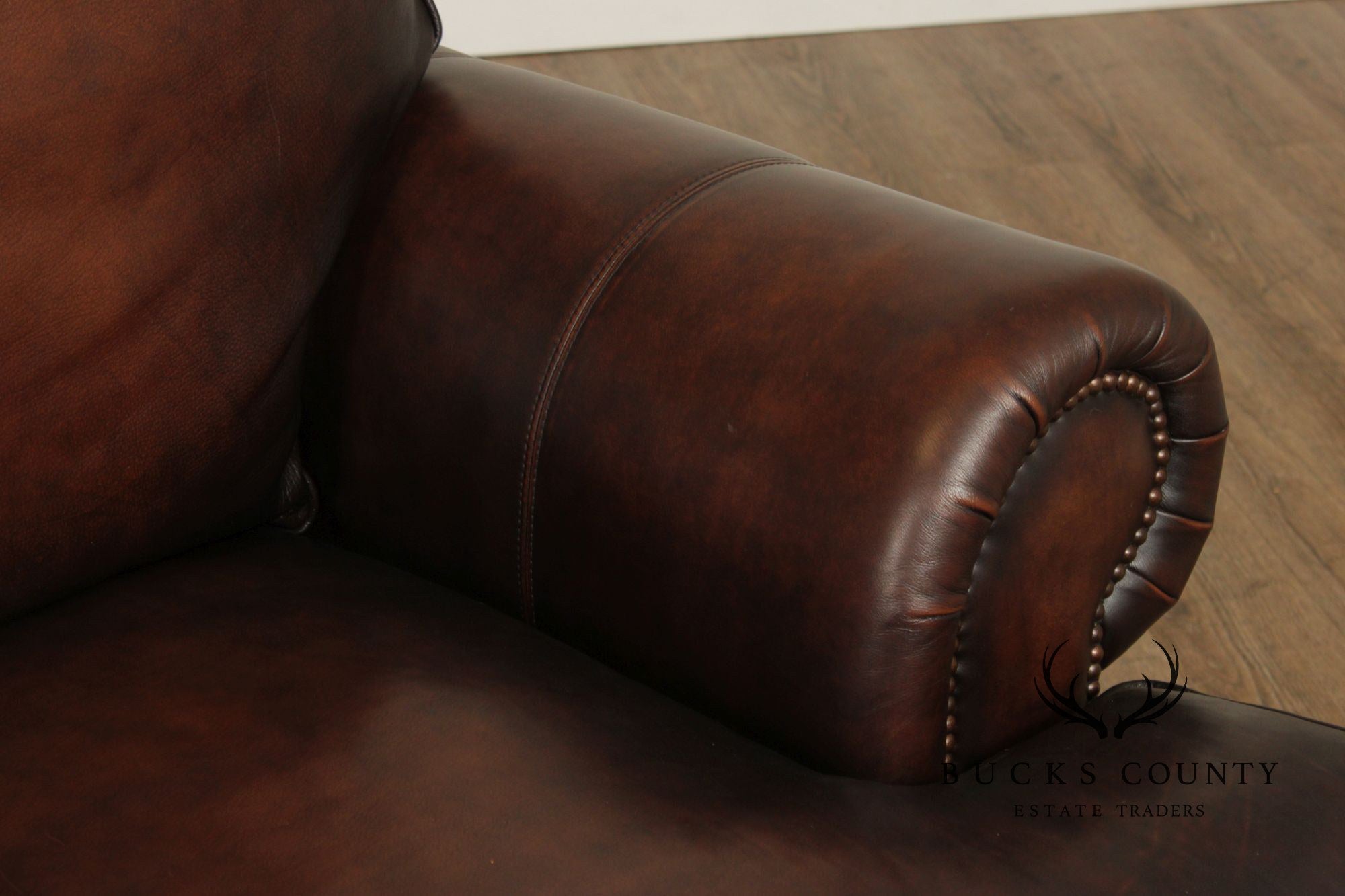 Bernhardt Traditional Leather Club Chair