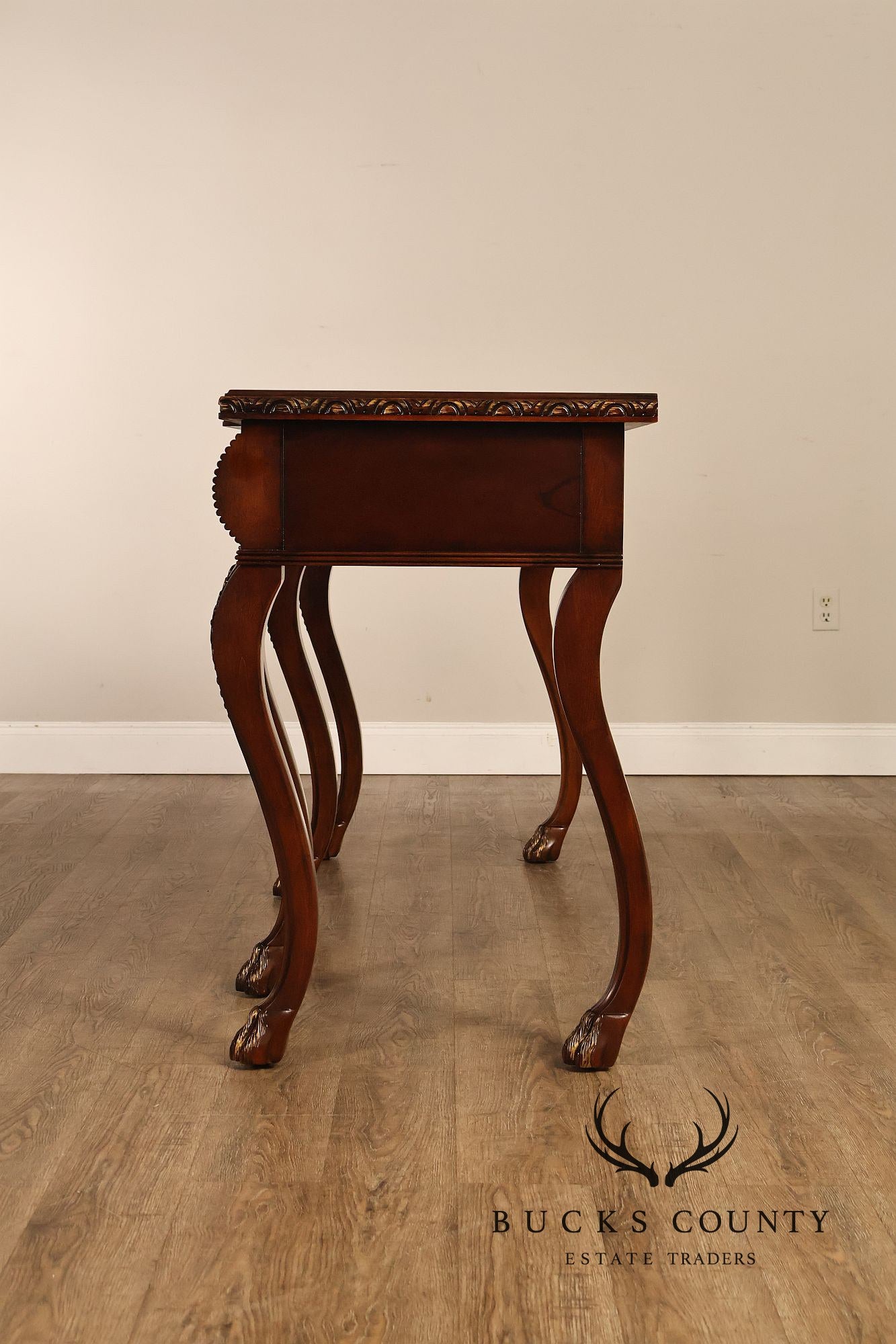 Century Furniture Georgian Style Mahogany Console Sideboard