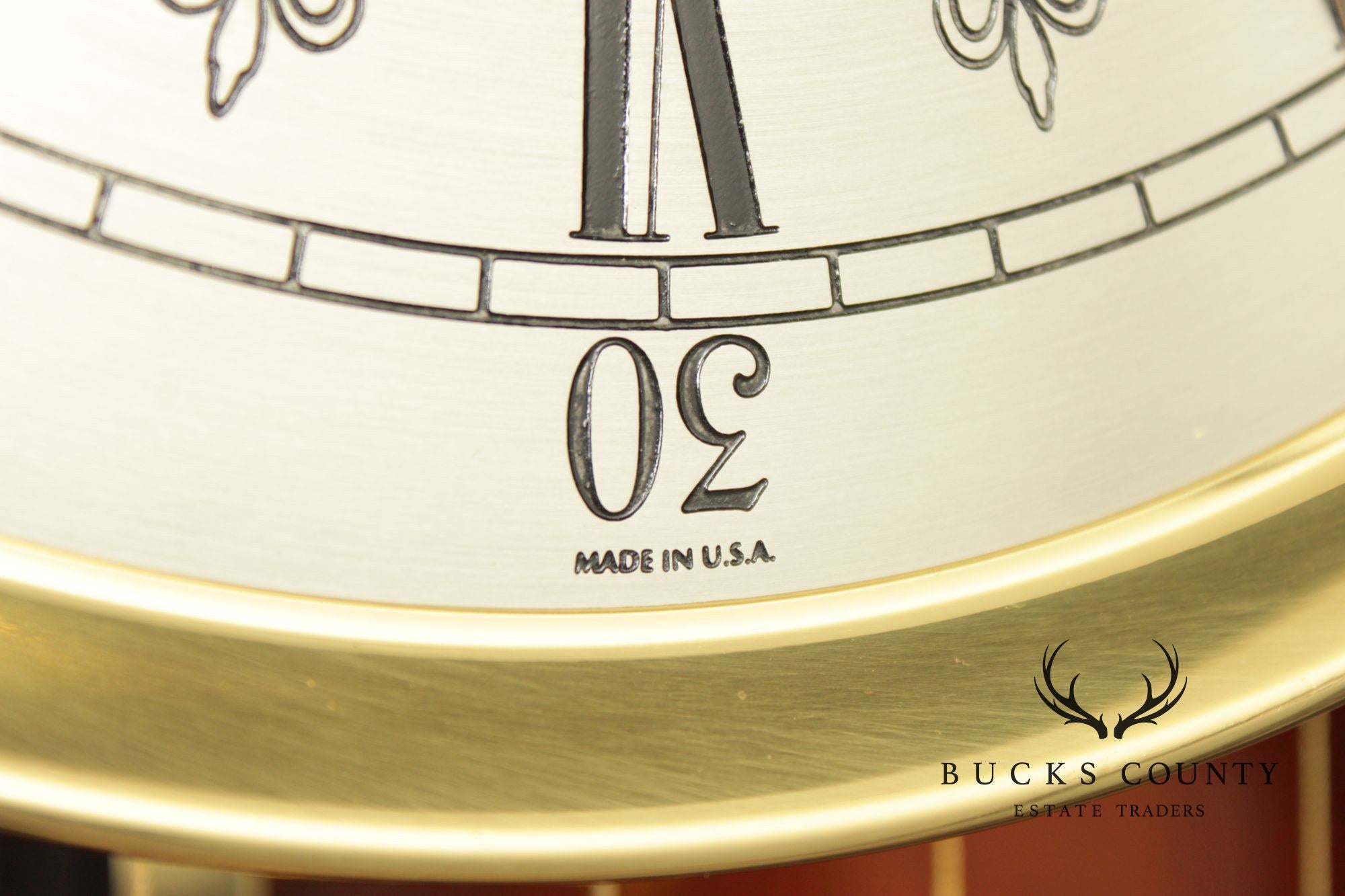 Sligh Mahogany Millennium Limited Edition Grandfather Clock With Corinthian Columns