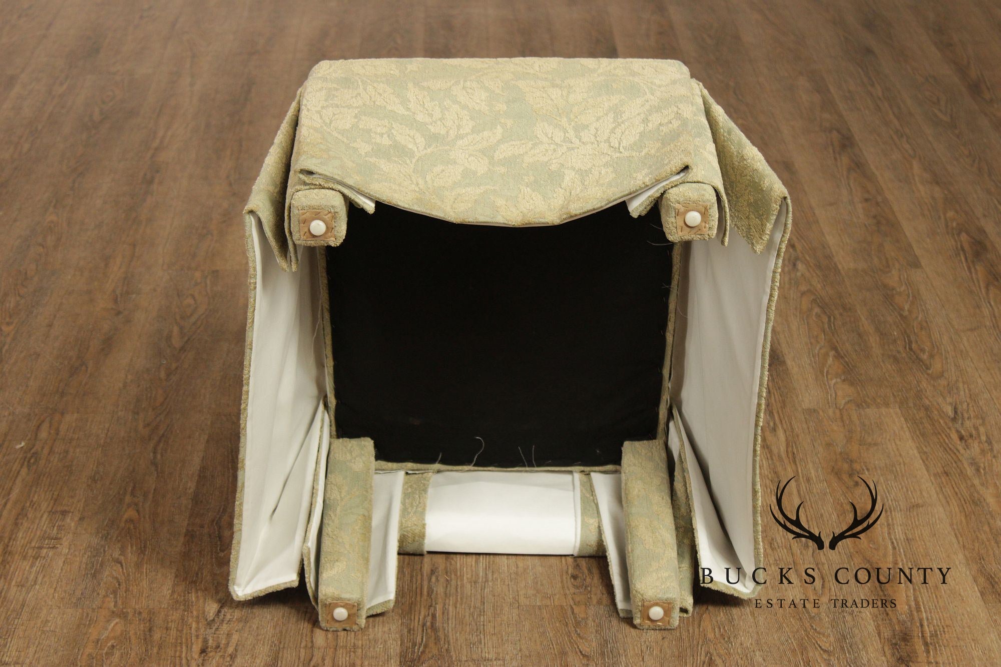 Pair of Upholstered Slipper Dining  Side Chairs