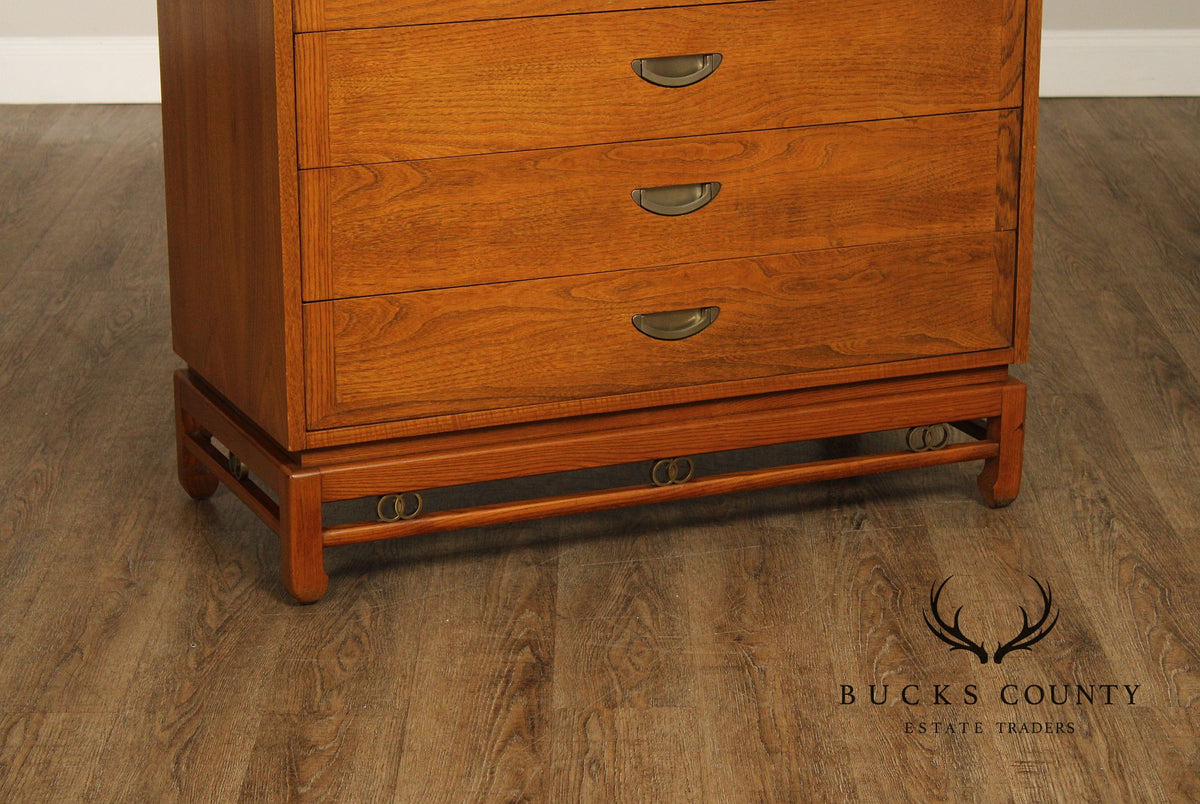 American Of Martinsville Mid Century Modern Tall Chest Of Drawers