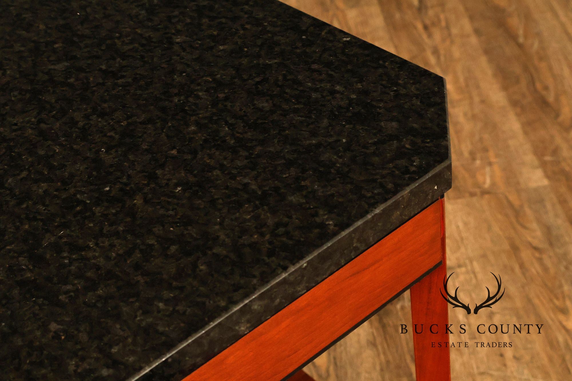 Stickley 21st Century Collection Granite Top Cherry End Table
