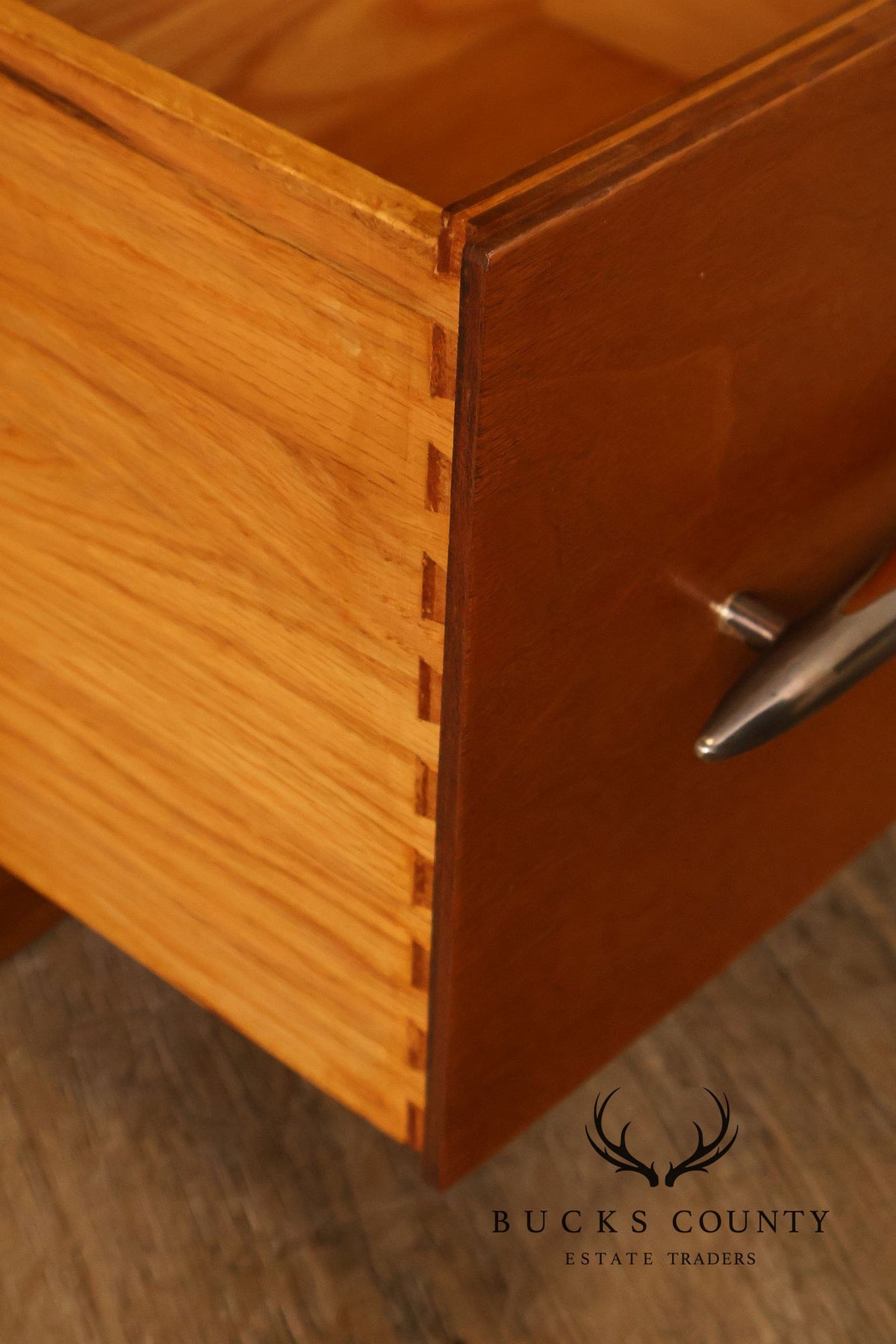 Widdicomb Mid Century Modern Pair of Walnut Nightstands