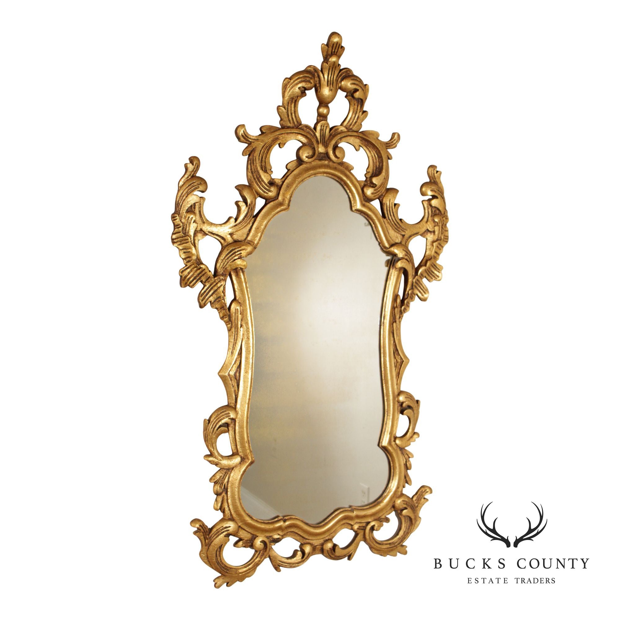 Francisco Hurtado Rococo Style Giltwood Wall Mirror