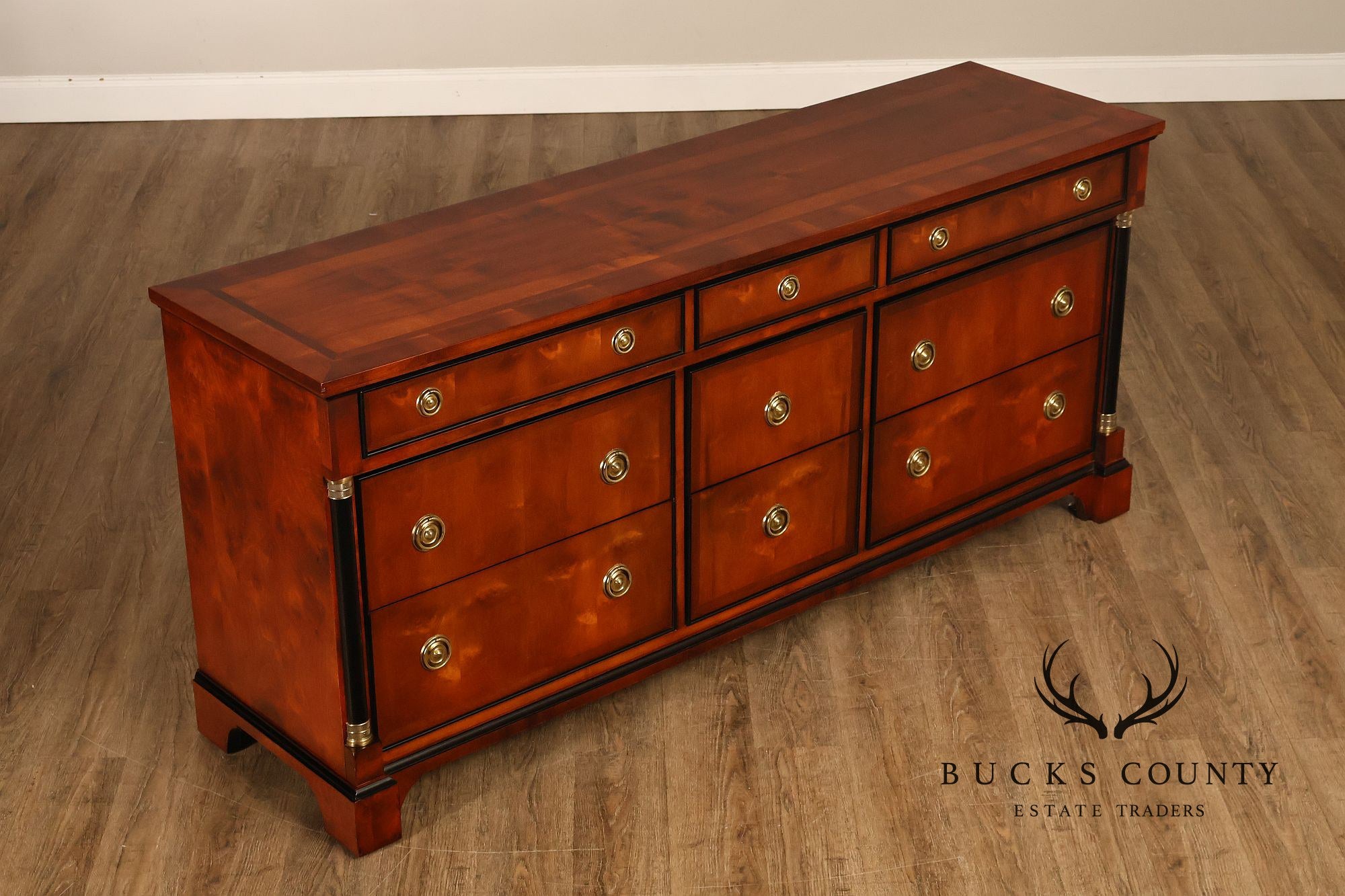 Century Furniture Biedermeier Style Triple Chest