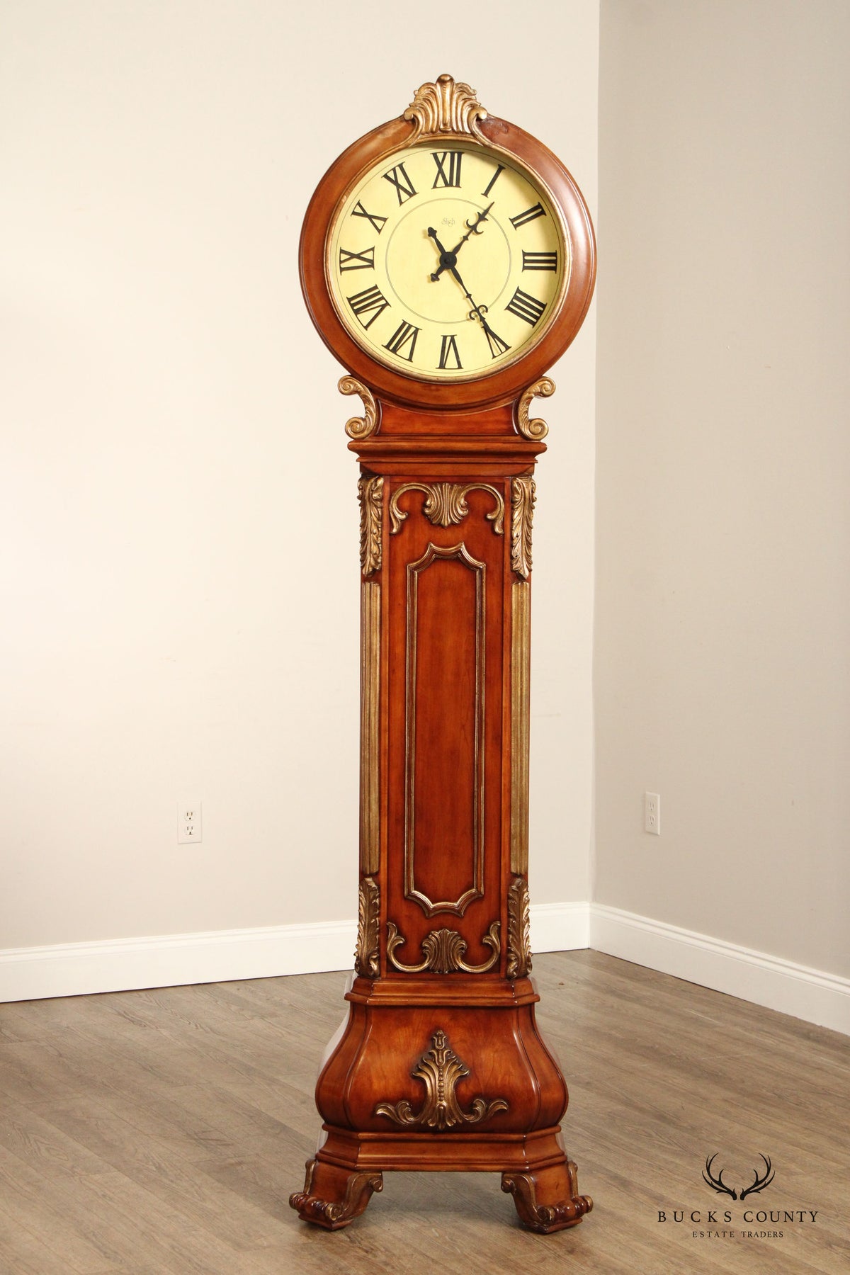 Sligh Italian Provincial Style Grandfather Clock