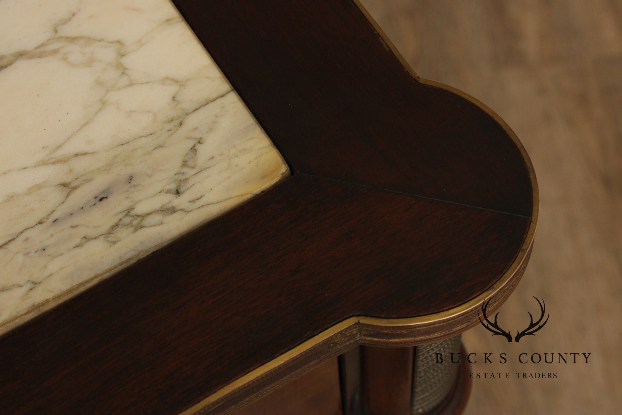 French Louis XVI Style Marble Top Chest of Drawers