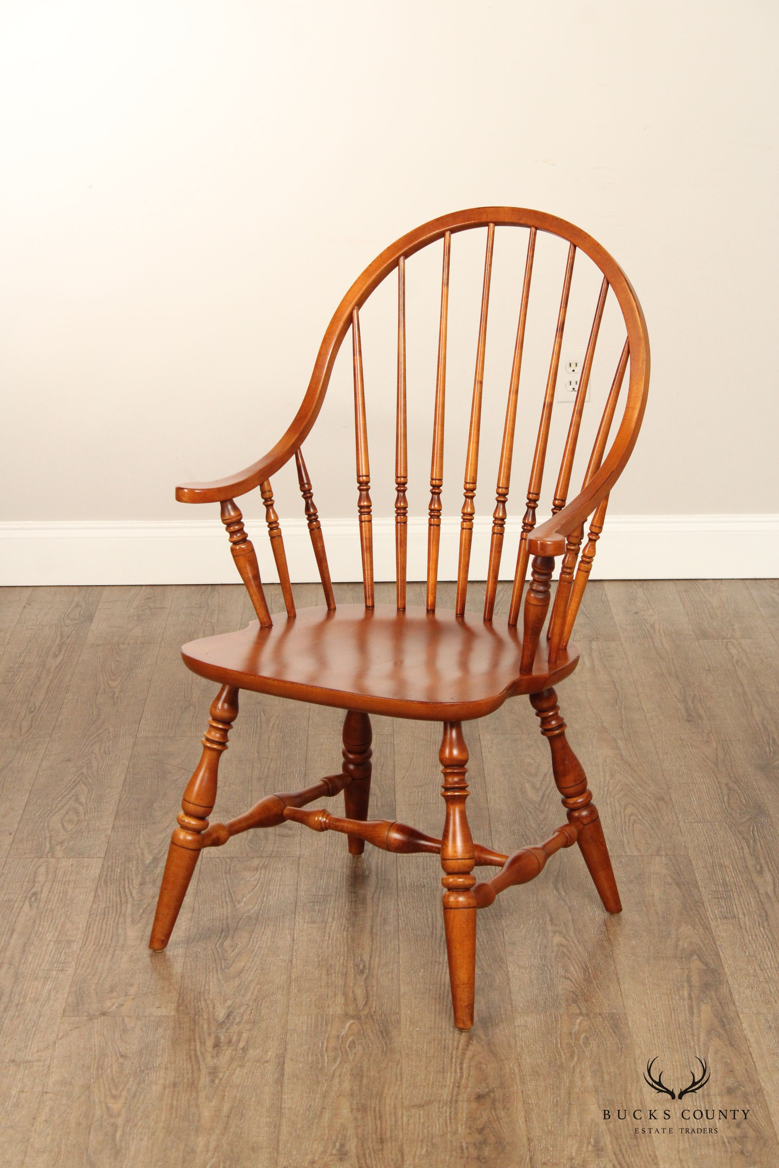 Ethan Allen 'Country Crossings' Maple Windsor Armchair