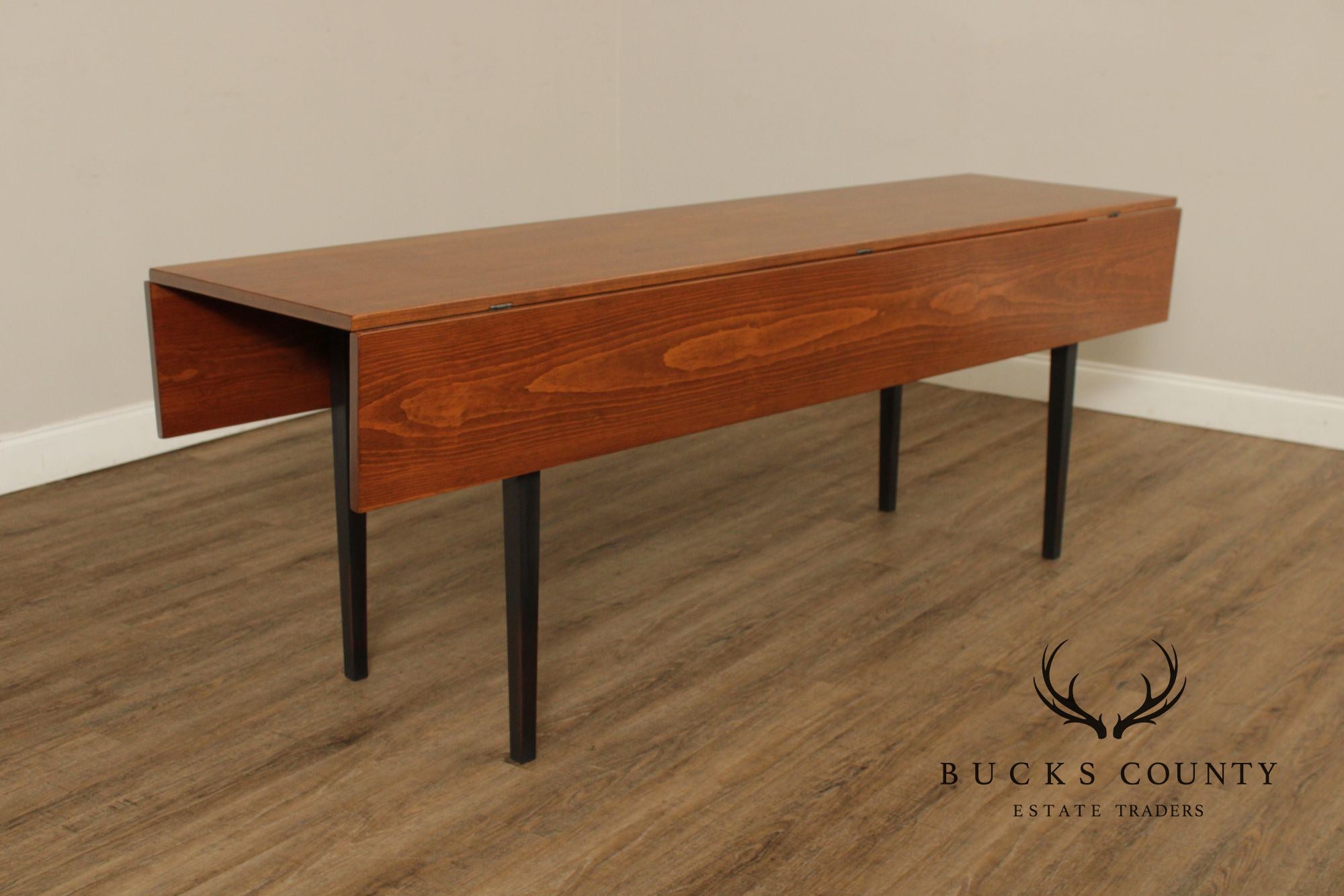Wayne Kramer Custom Crafted Drop Leaf Harvest Dining table
