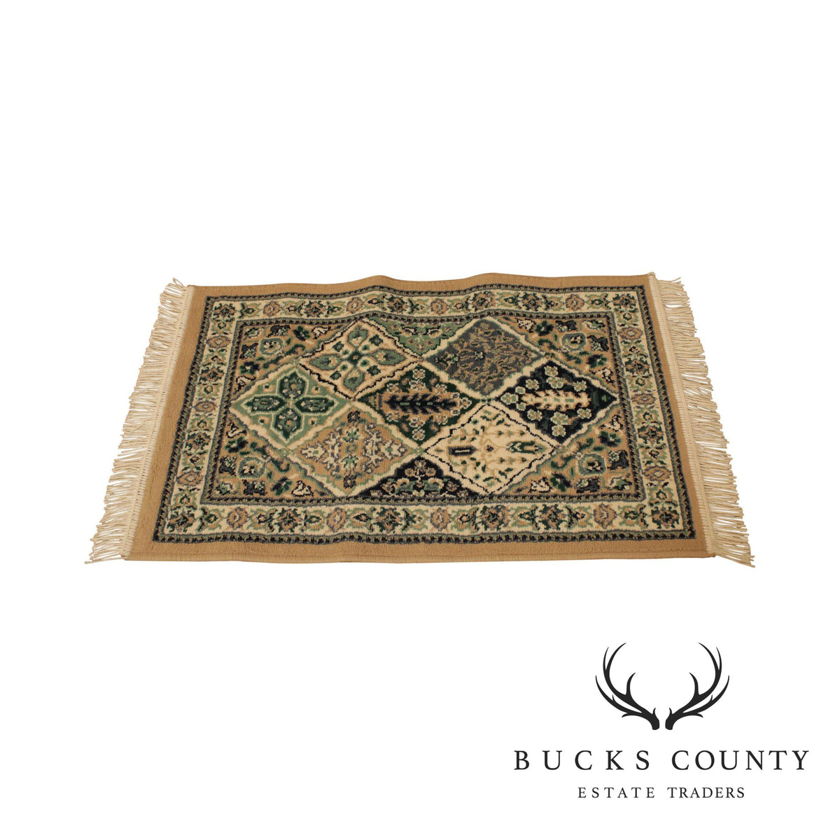 Kirman Panel Prayer Rug 3' x 2'
